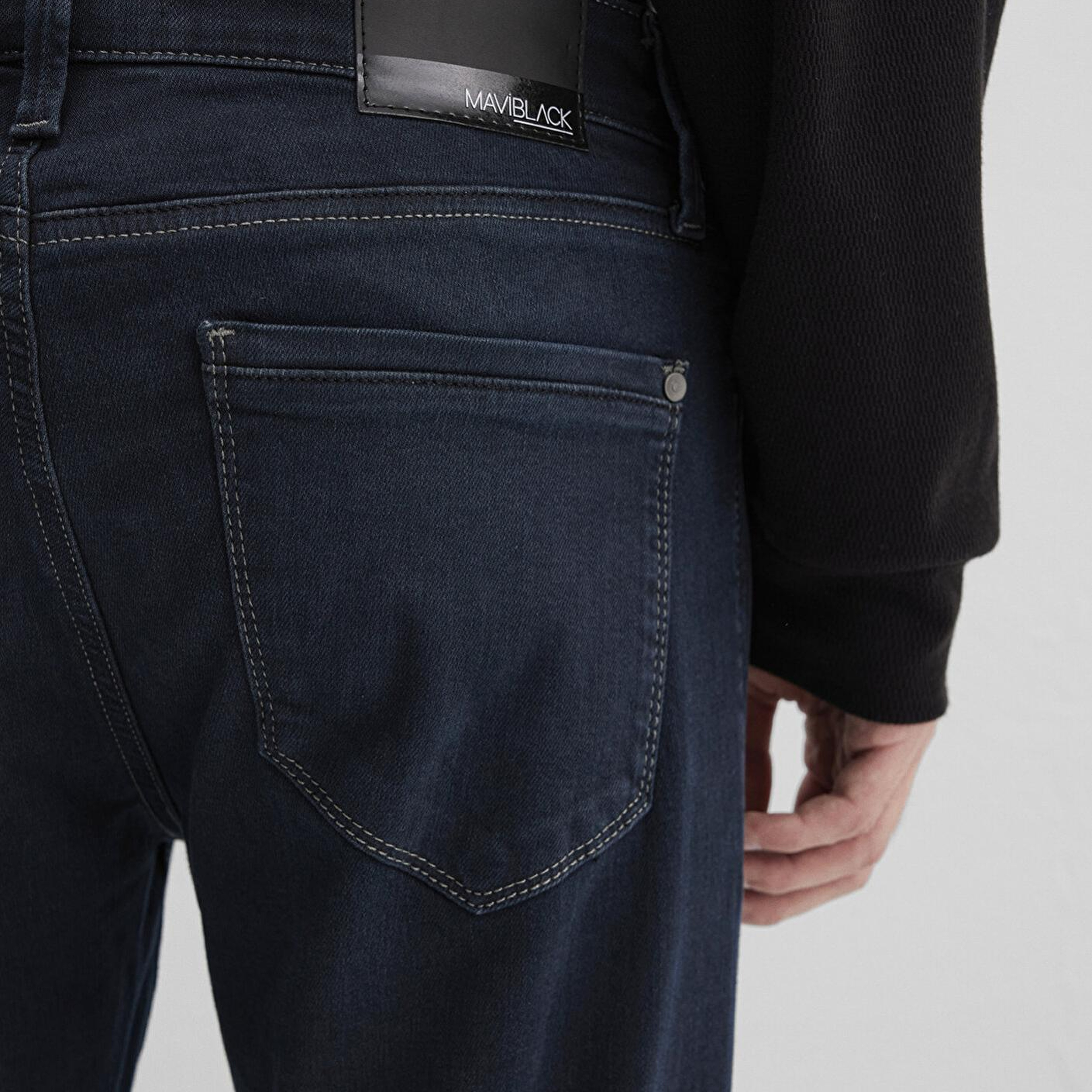 Mavi James Mavi Black Puslu Mürekkep Mavi Jean Pantolon 0042426976