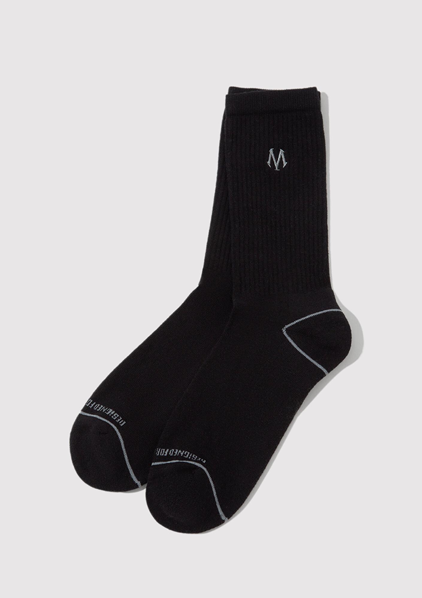 Mavi Mavi Logo Nakışlı Spor Çorap 090326-20933