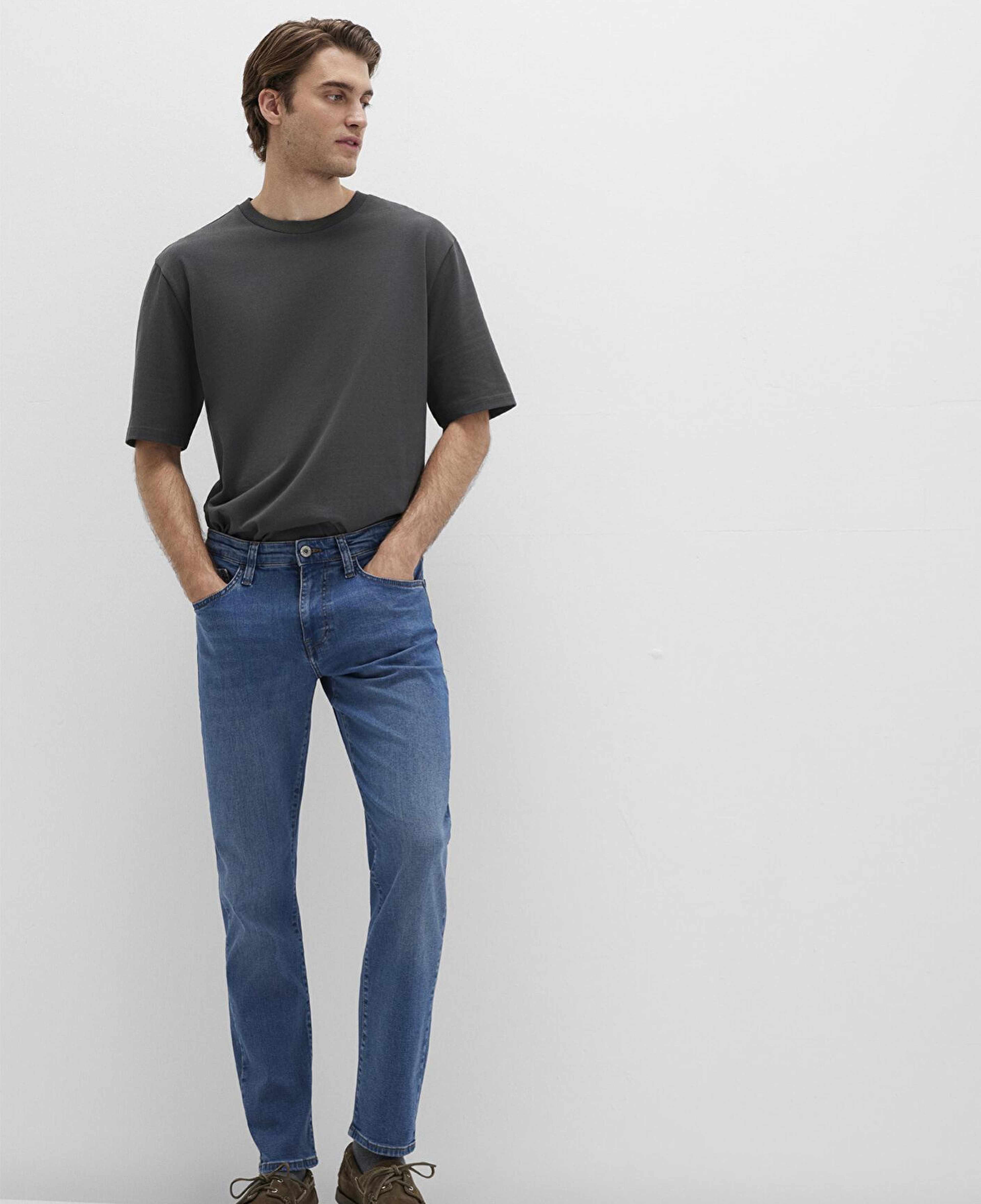 Mavi Marcus Gölgeli Açık Mavi Jean Pantolon 8835126867