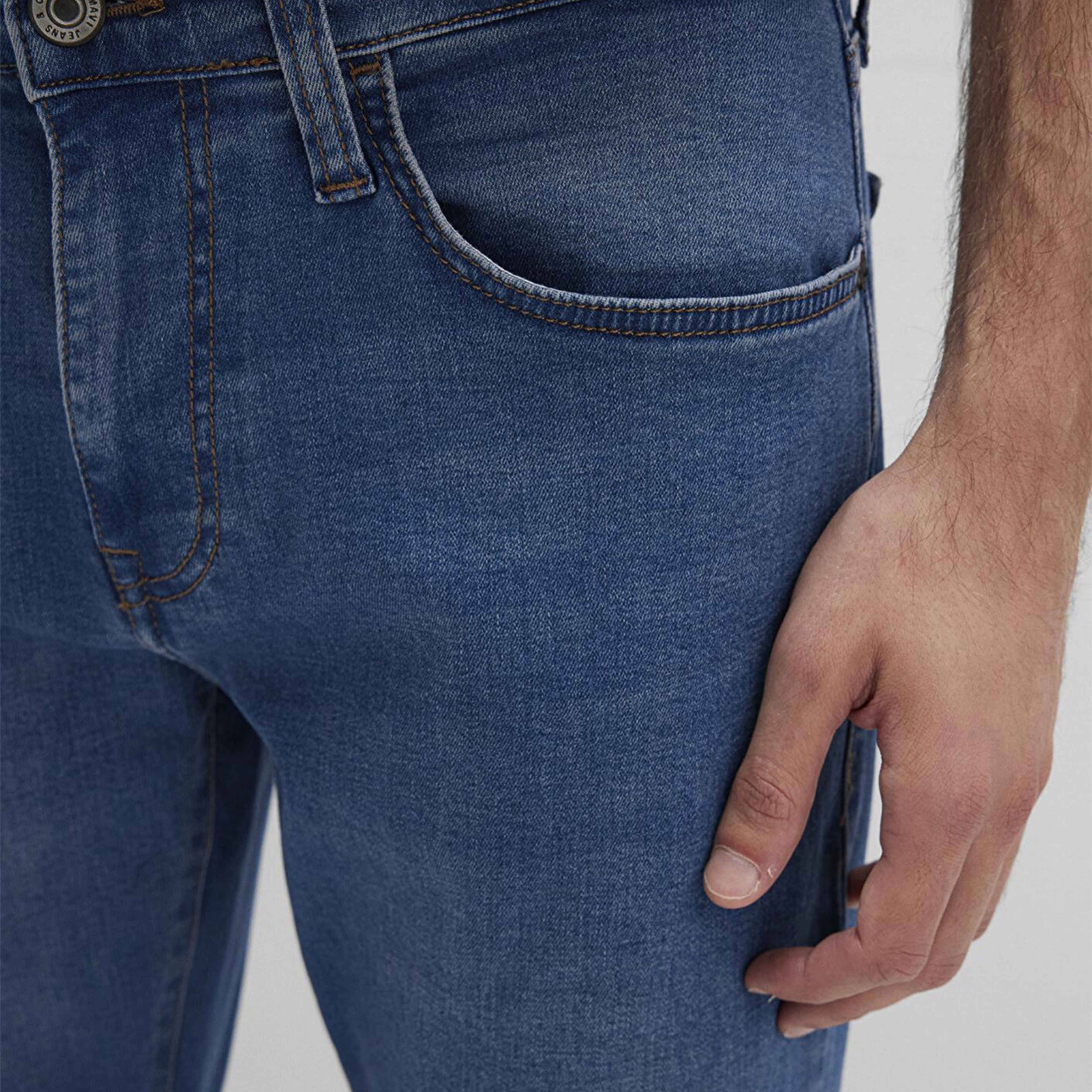 Mavi Marcus Gölgeli Açık Mavi Jean Pantolon 8835126867