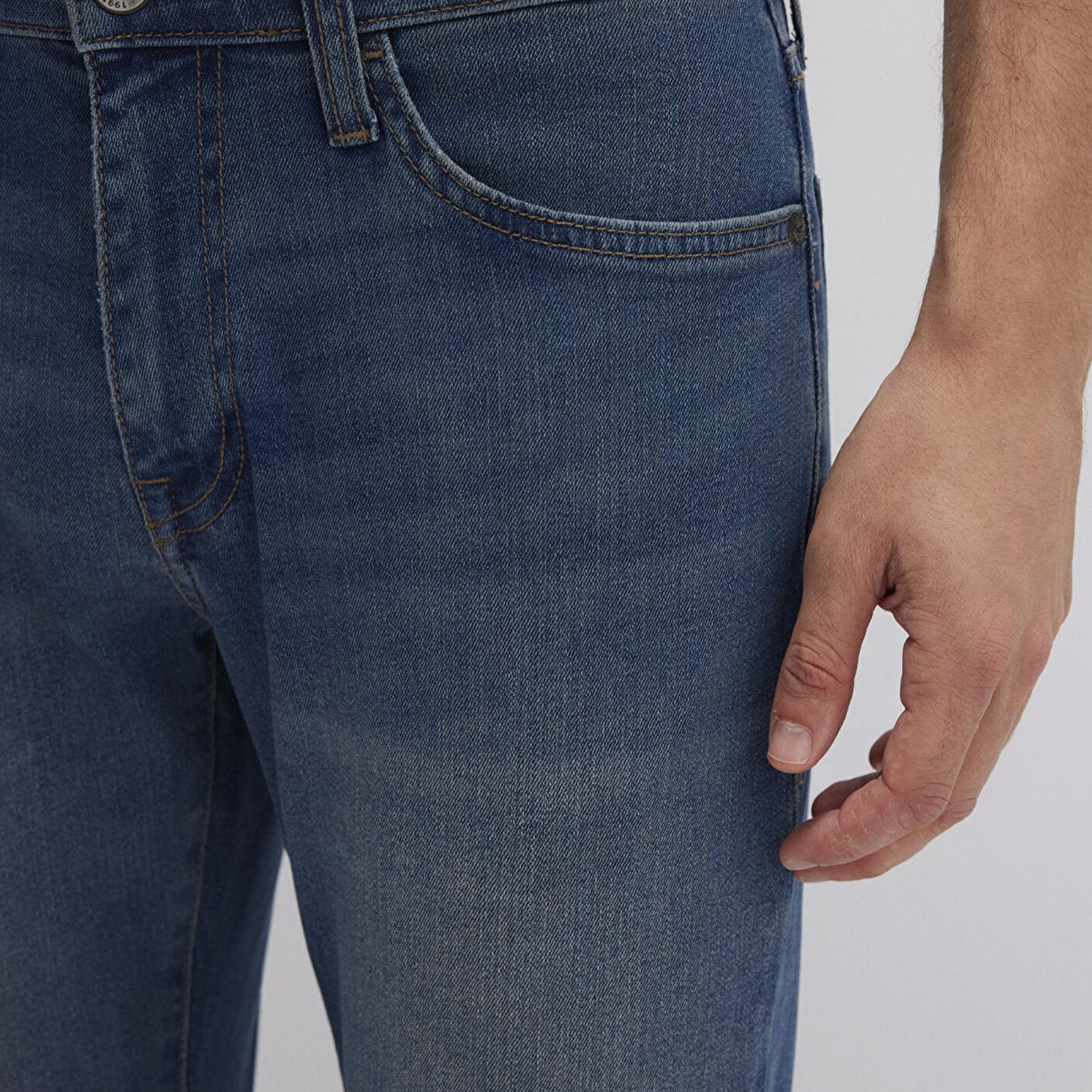 Mavi Marcus Gölgeli İndigo Mavisi Jean Pantolon 8835126869