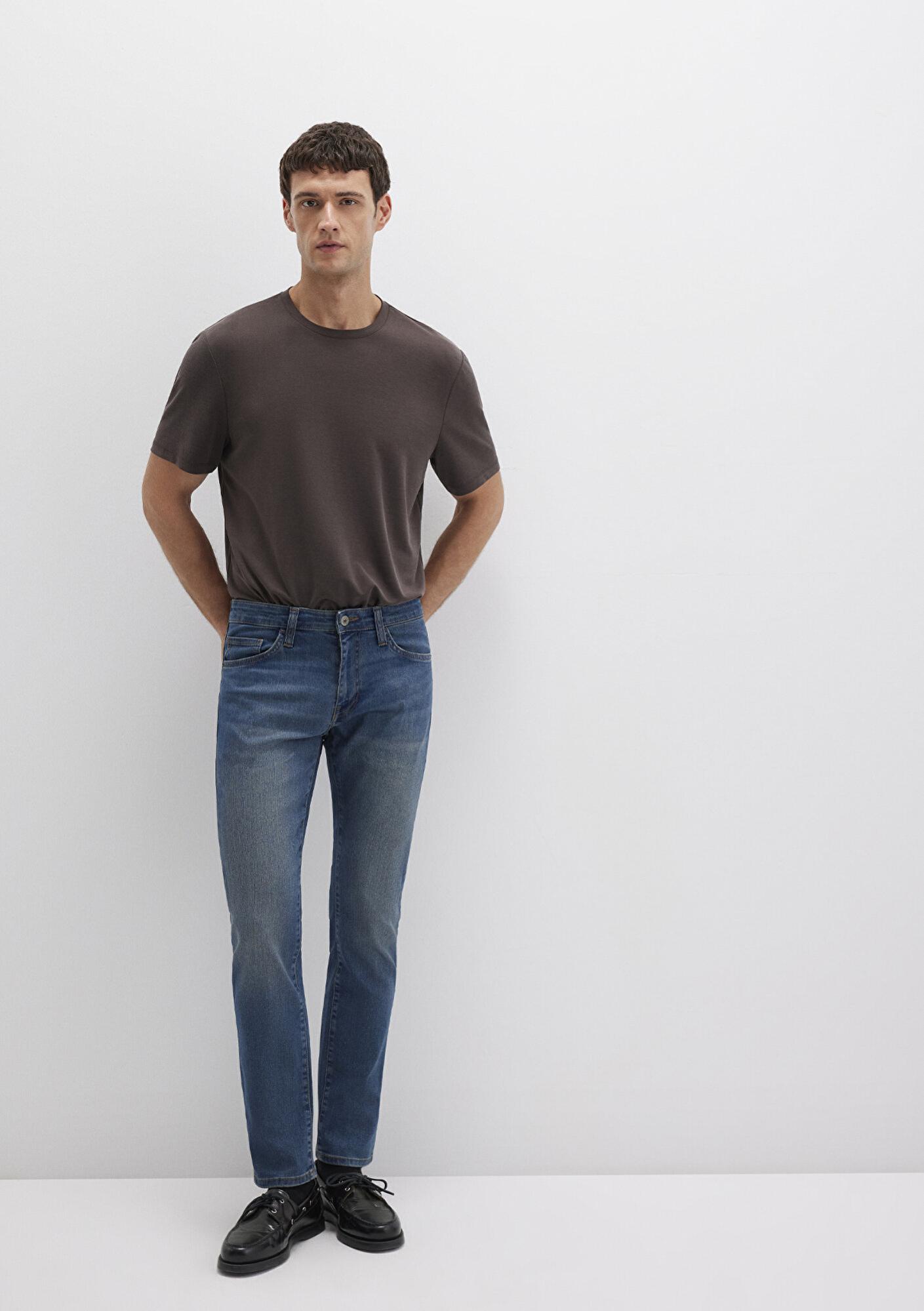 Mavi Marcus Gölgeli İndigo Mavisi Jean Pantolon 8835126869