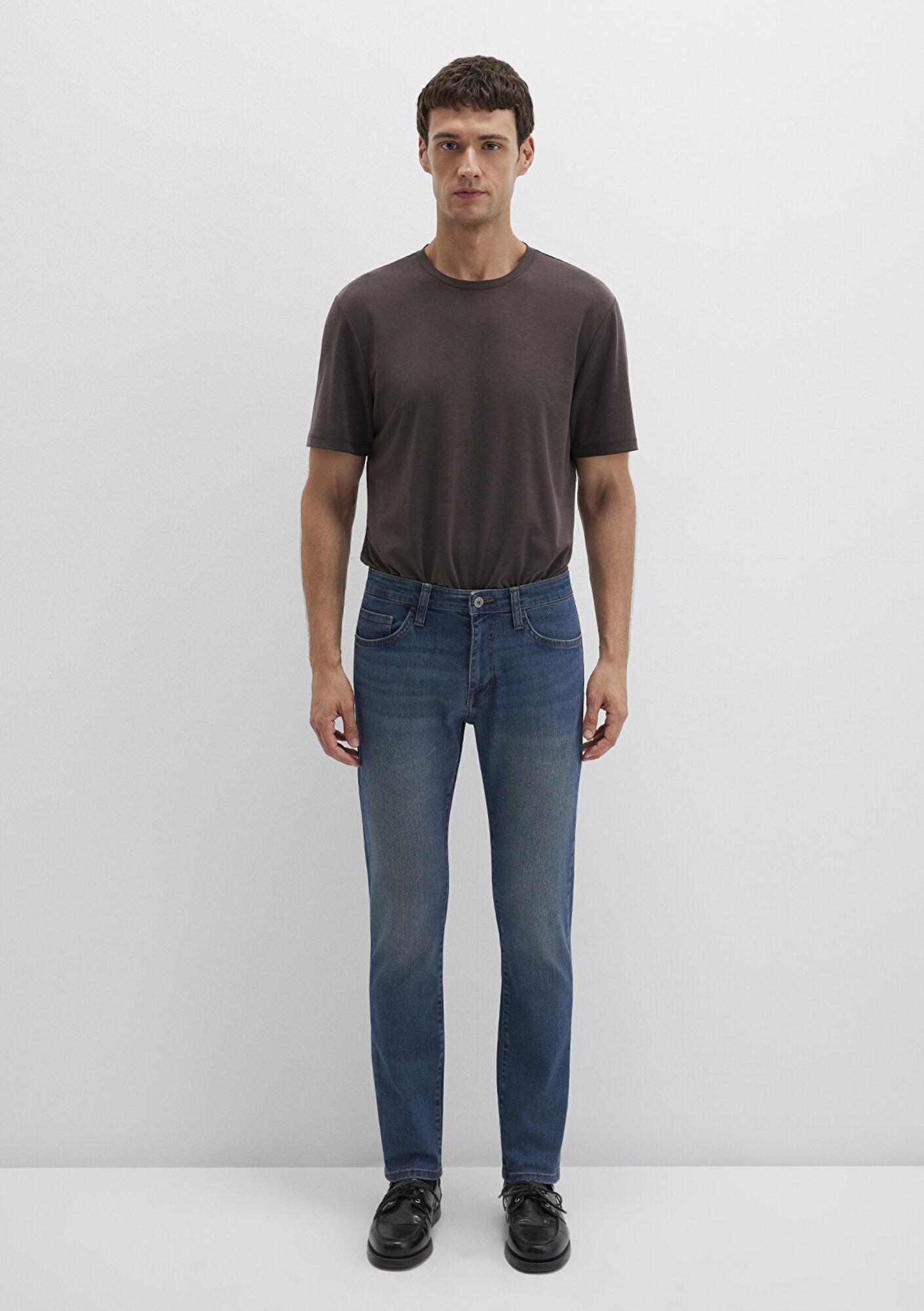 Mavi Marcus Gölgeli İndigo Mavisi Jean Pantolon 8835126869