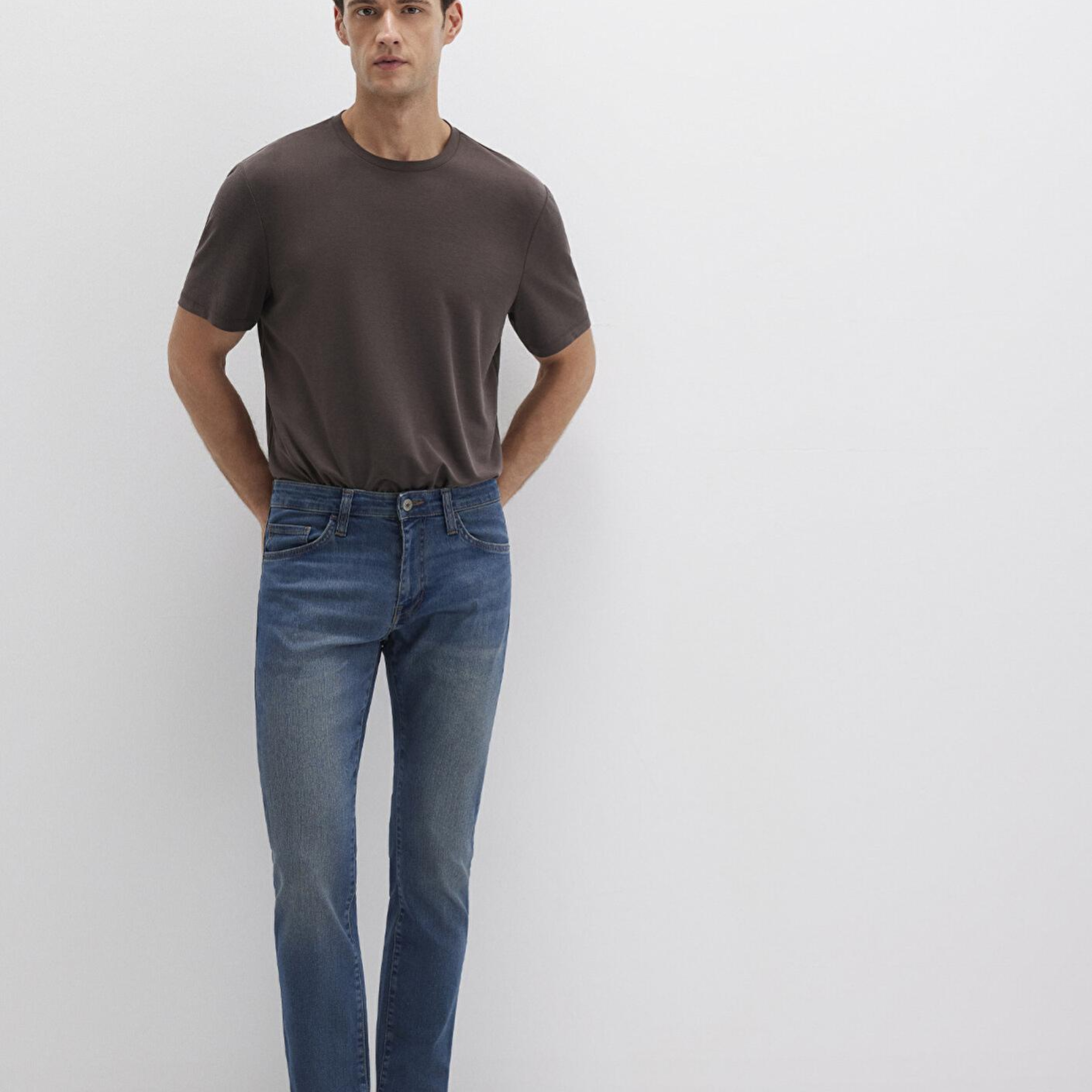 Mavi Marcus Gölgeli İndigo Mavisi Jean Pantolon 8835126869