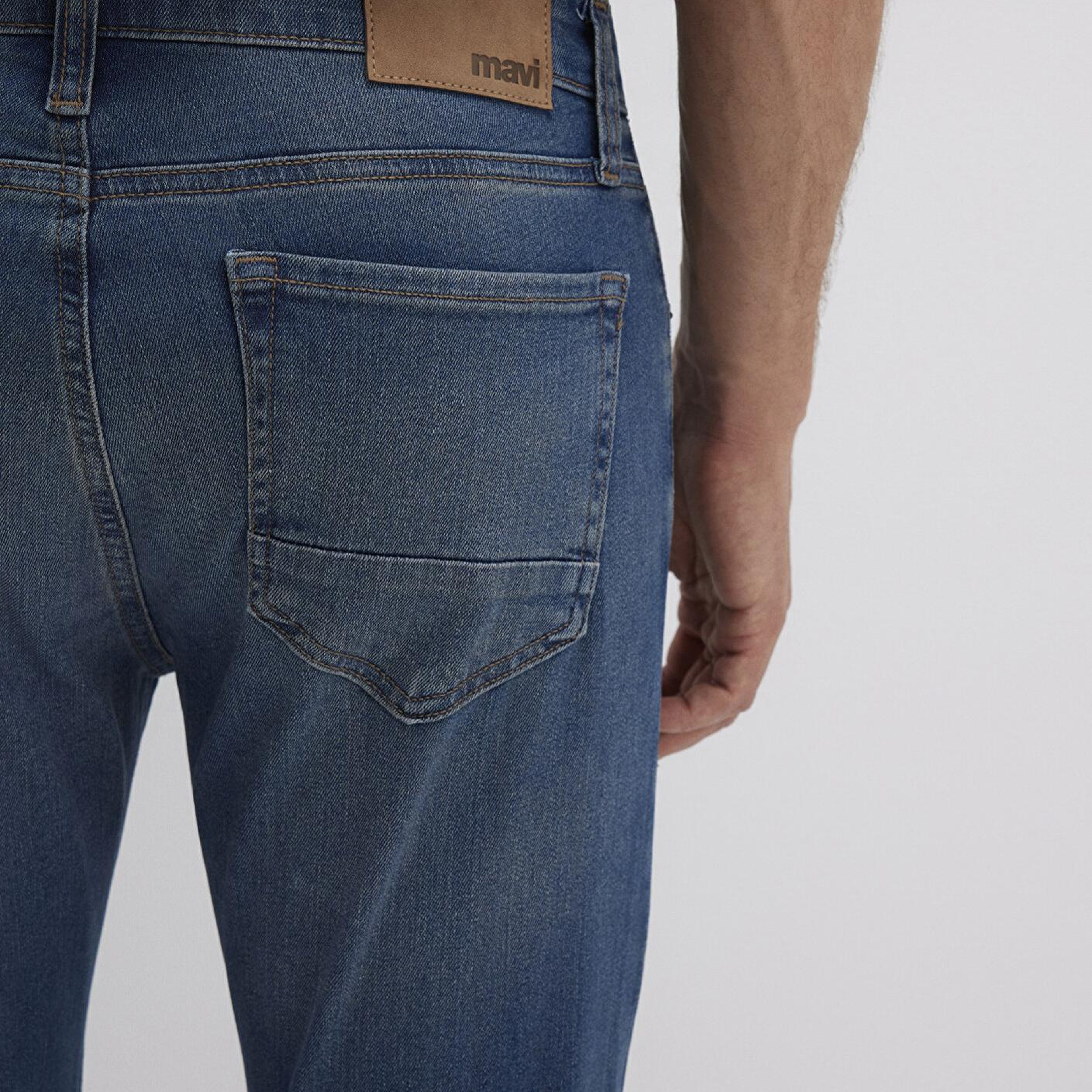 Mavi Marcus Gölgeli İndigo Mavisi Jean Pantolon 8835126869