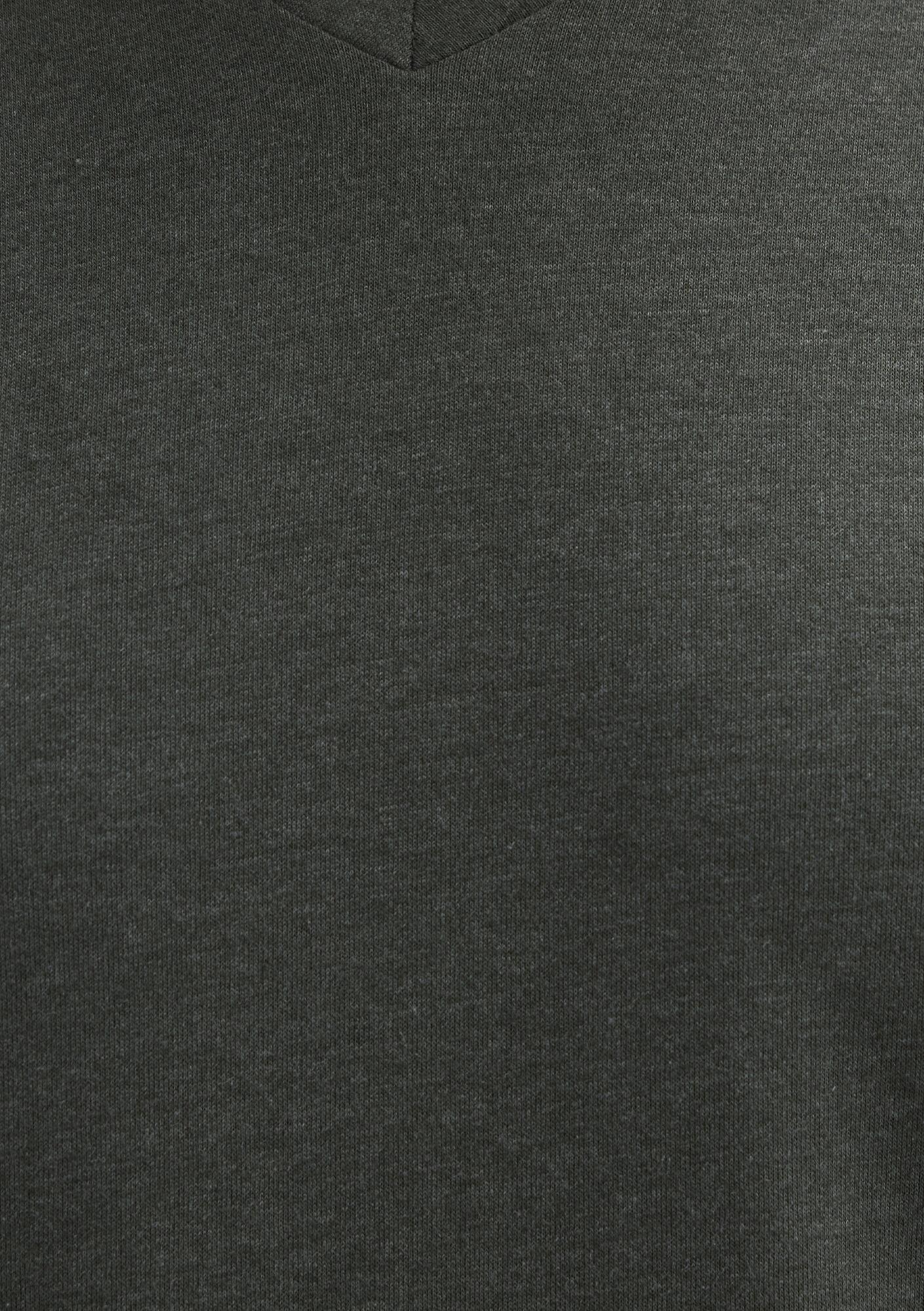 Mavi Stretch V Yaka Yeşil Basic Tişört Fitted / Vücuda Oturan Kesim 061748-25752