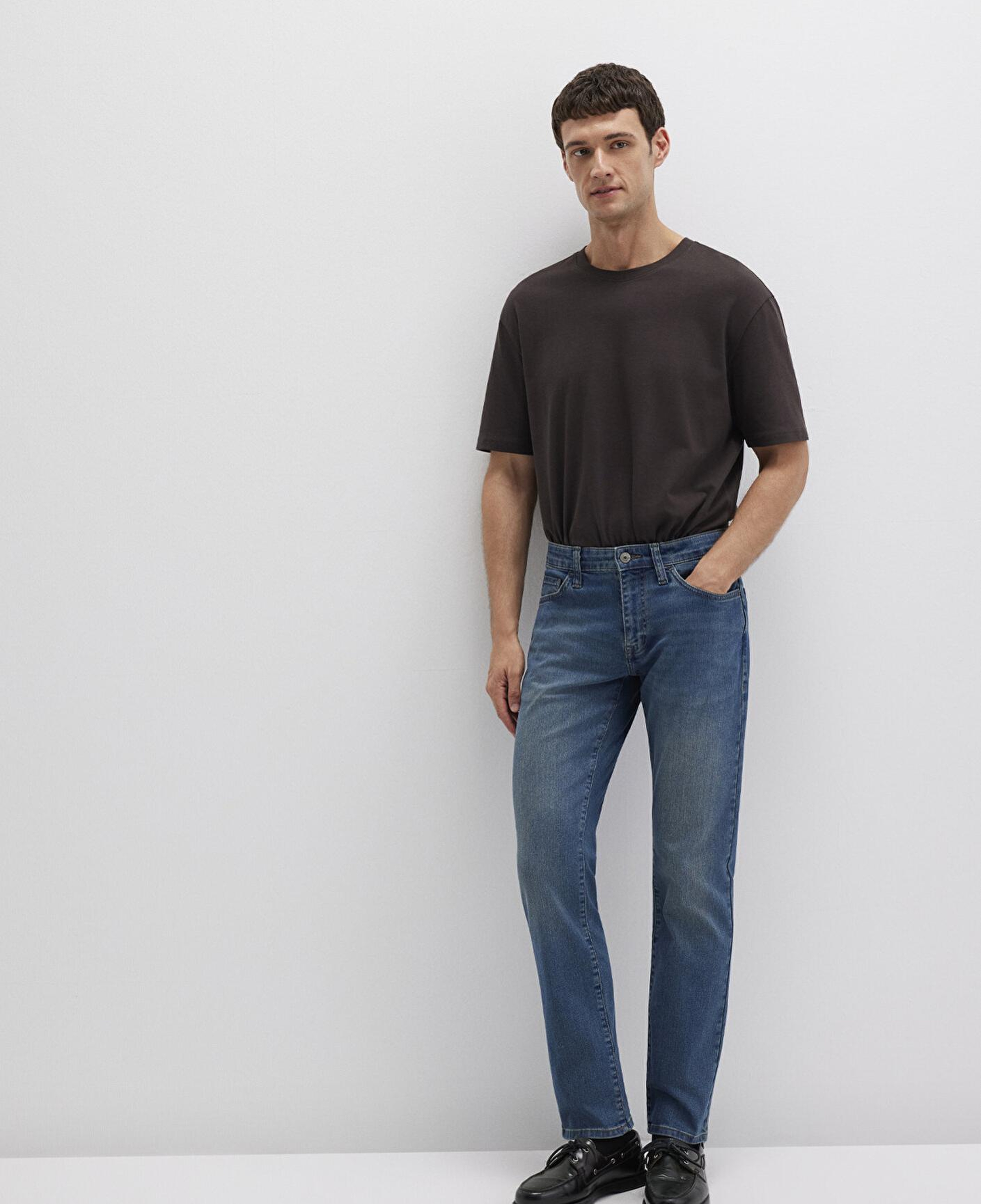 Mavi Martin Gölgeli İndigo Mavisi Jean Pantolon 8837822407