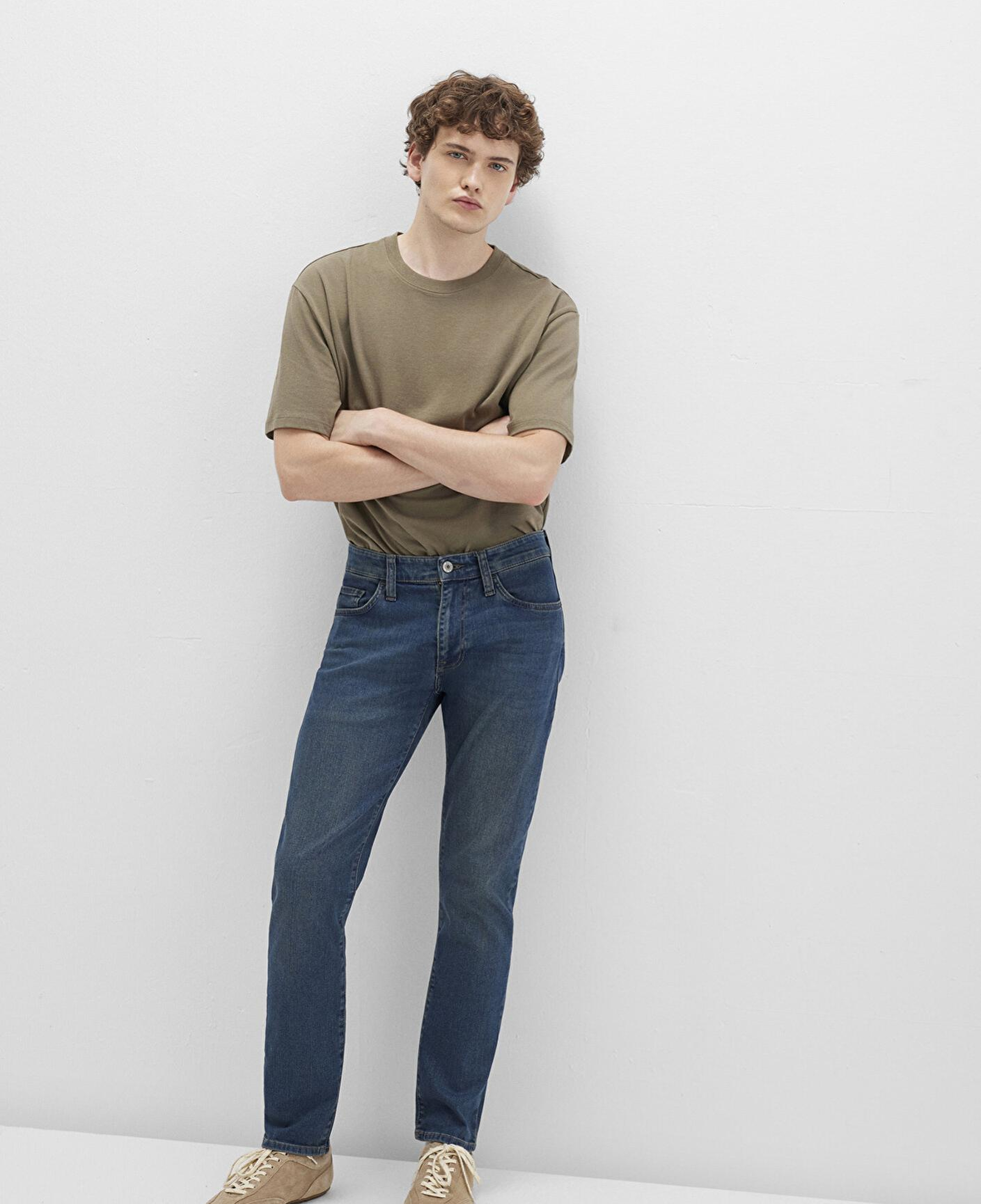 Mavi Jake Gölgeli İndigo Mavisi Jean Pantolon 8842222407