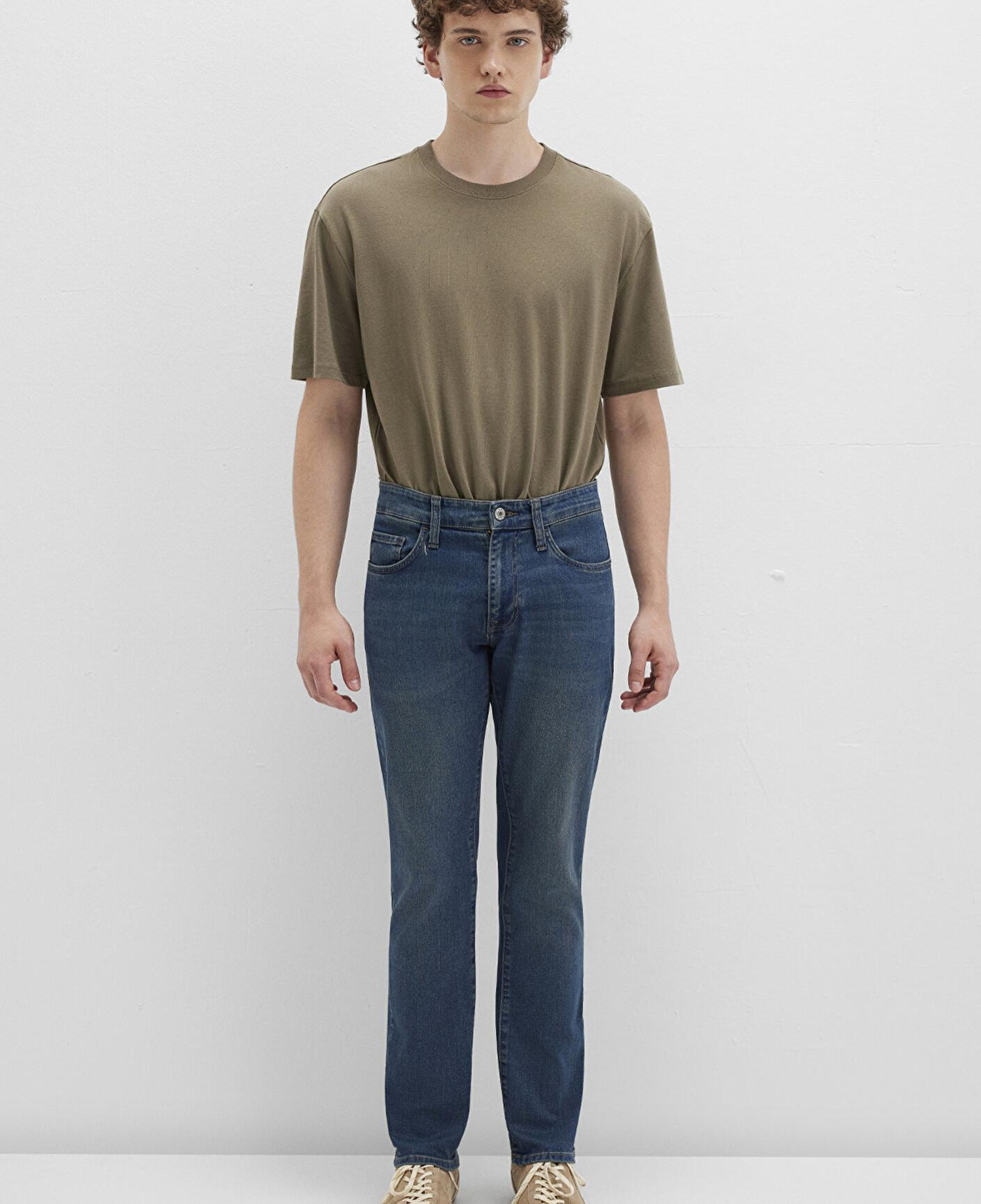 Mavi Jake Gölgeli İndigo Mavisi Jean Pantolon 8842222407