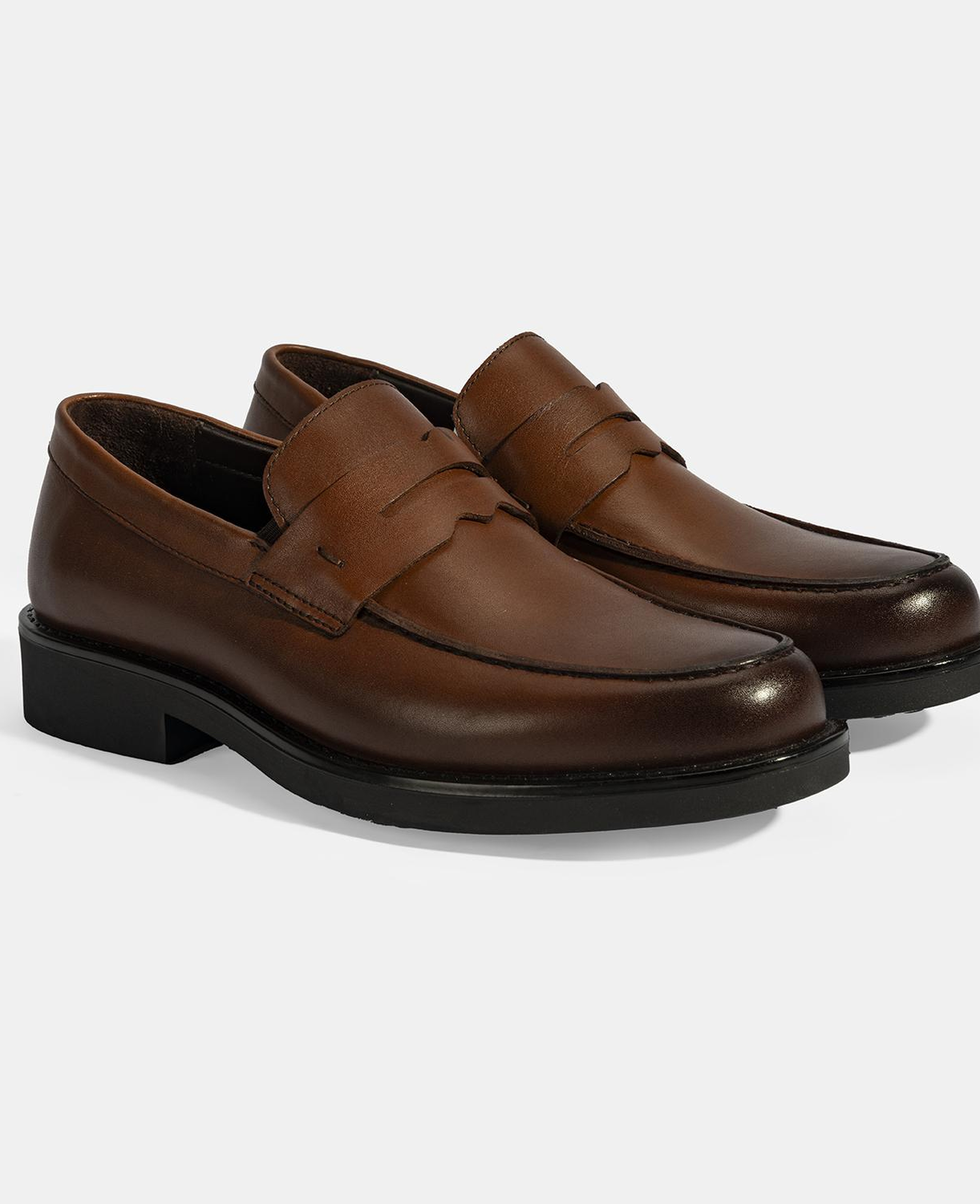 Erkek Taba DesaComfort Deri Loafer