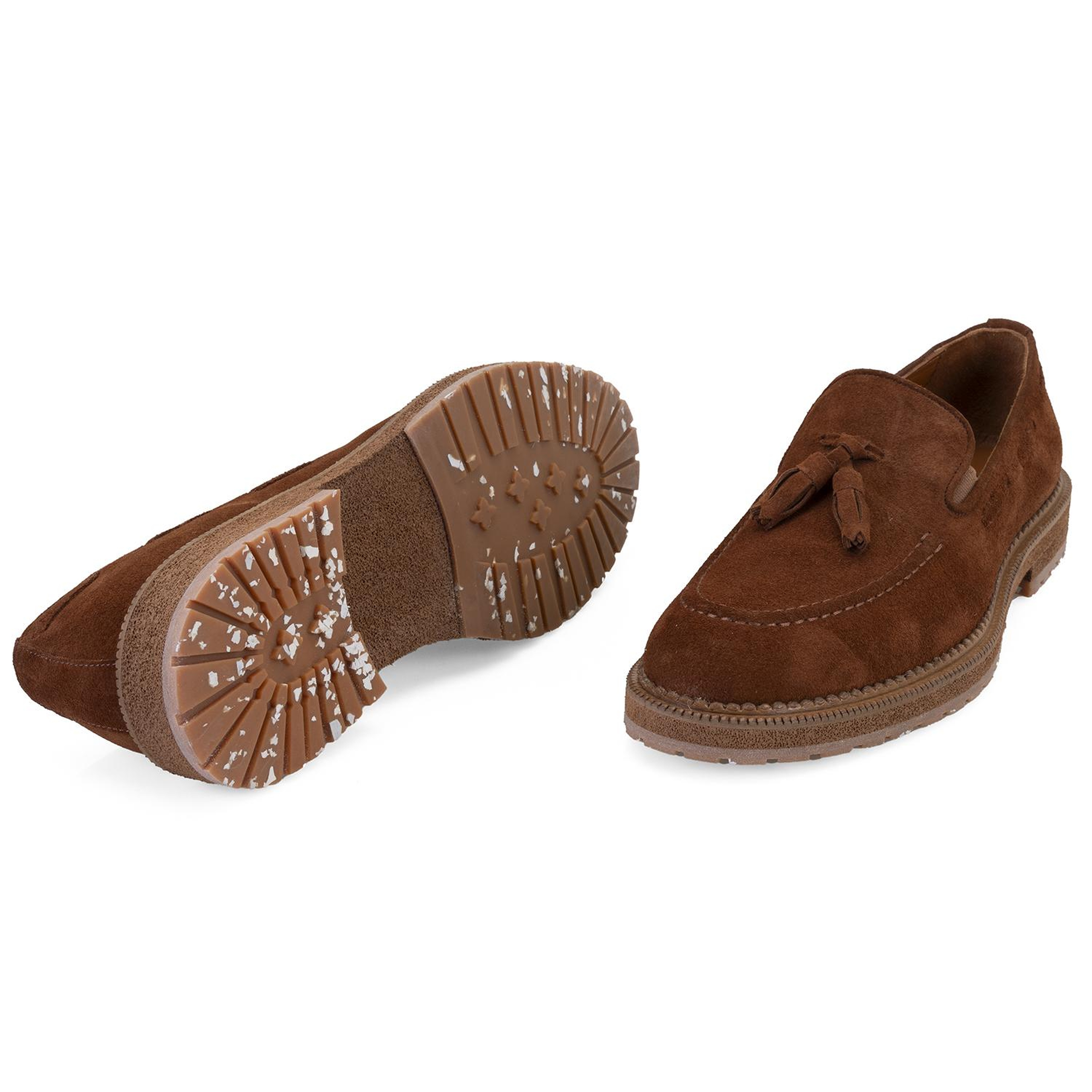 Gavyn Taba Erkek Süet Deri Loafer