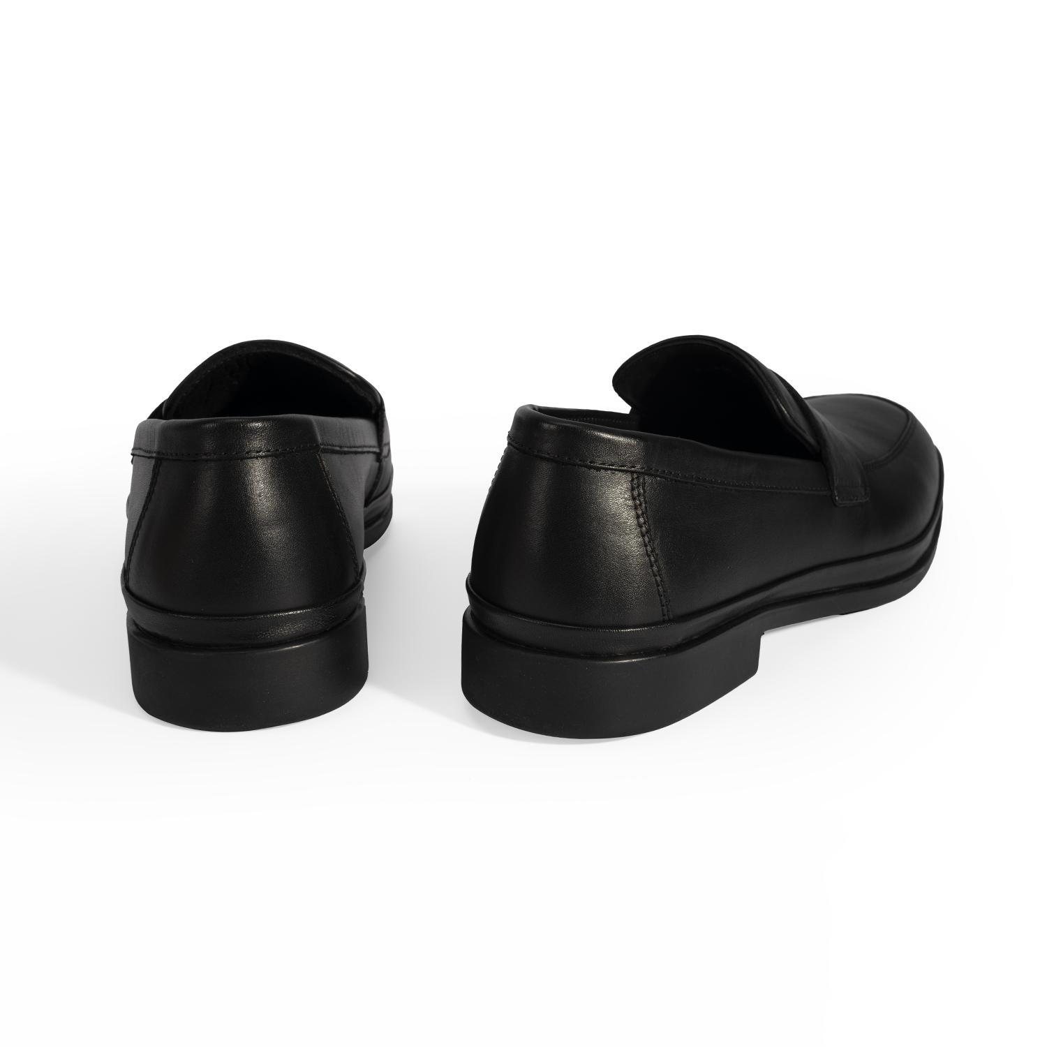 Erkek Siyah DesaComfort Deri Loafer