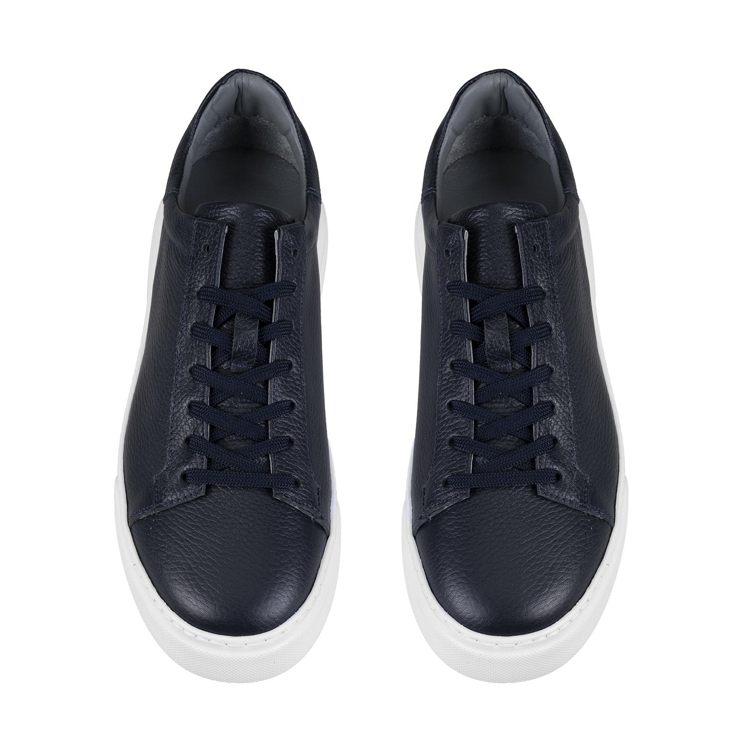 Marlon Lacivert Erkek Deri Günlük Ayakkabı