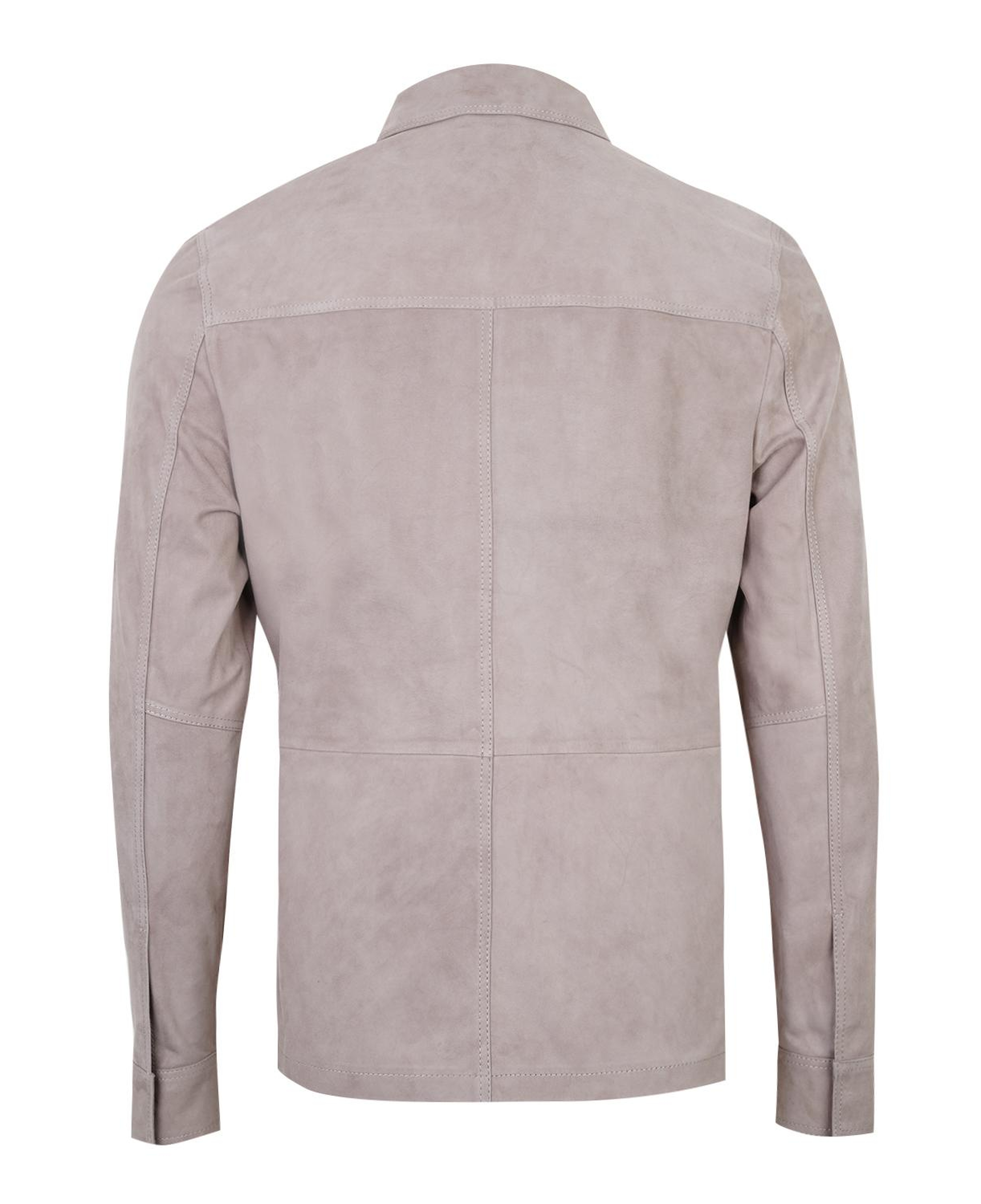 Osvaldo Vizon Erkek Süet Deri Gömlek