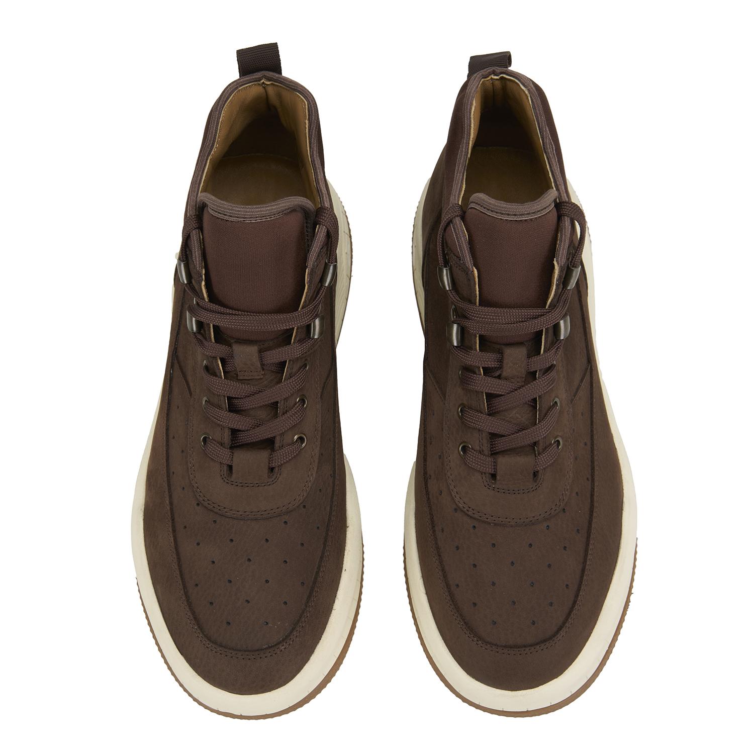 Emilya Koyu Kahve Erkek Deri Bot