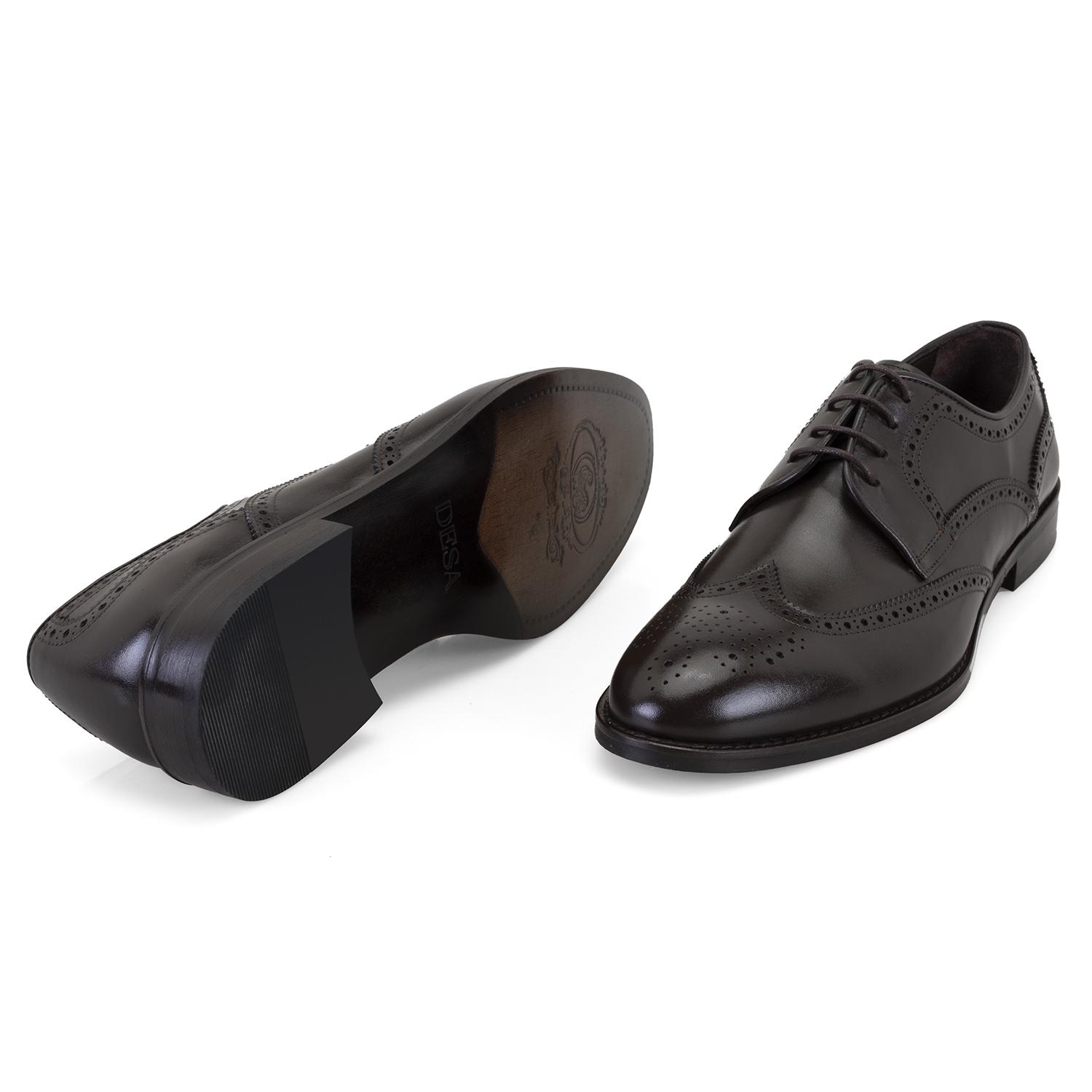 Judah Kahve Erkek Deri Klasik Ayakkabı