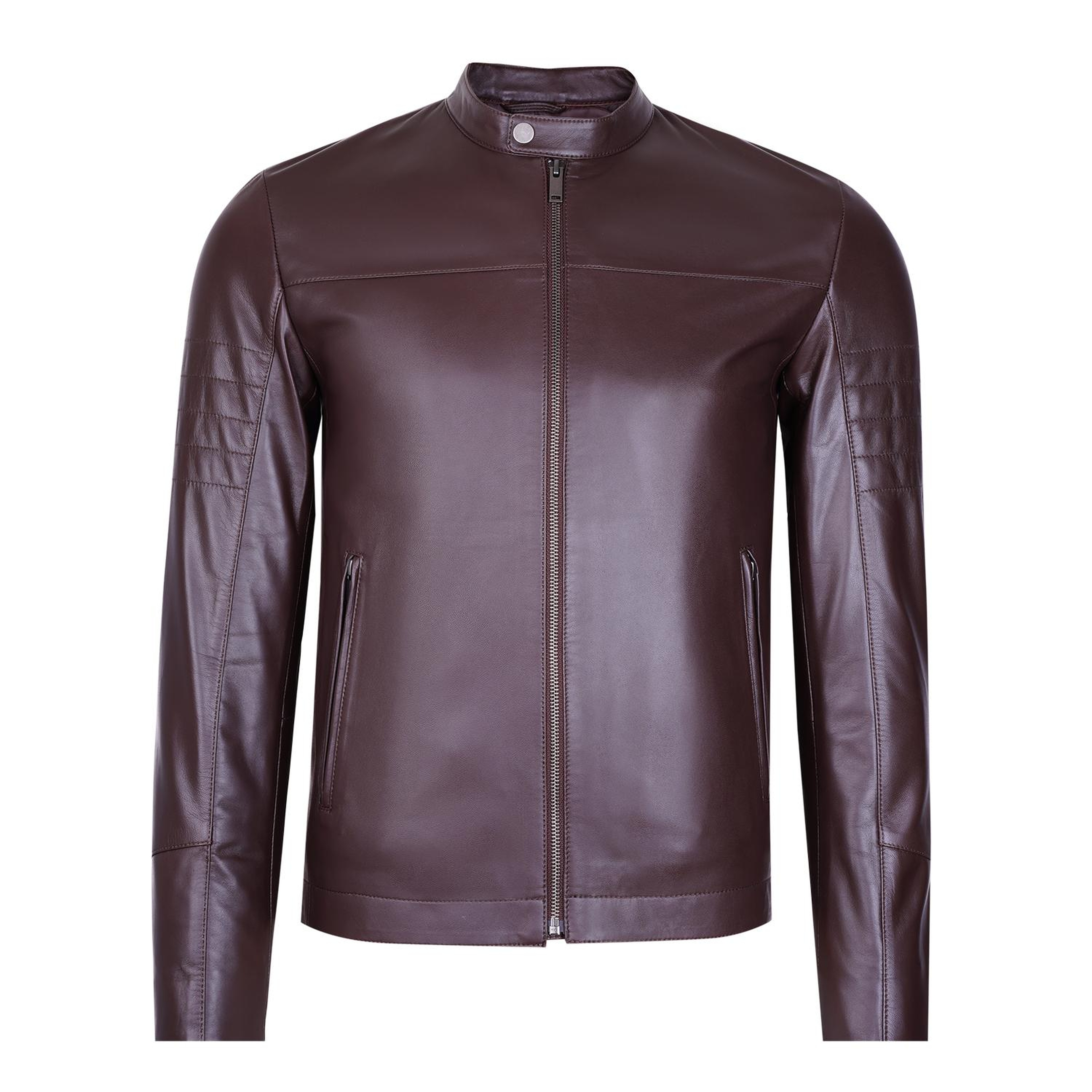 Jason Kahve Erkek Deri Mont