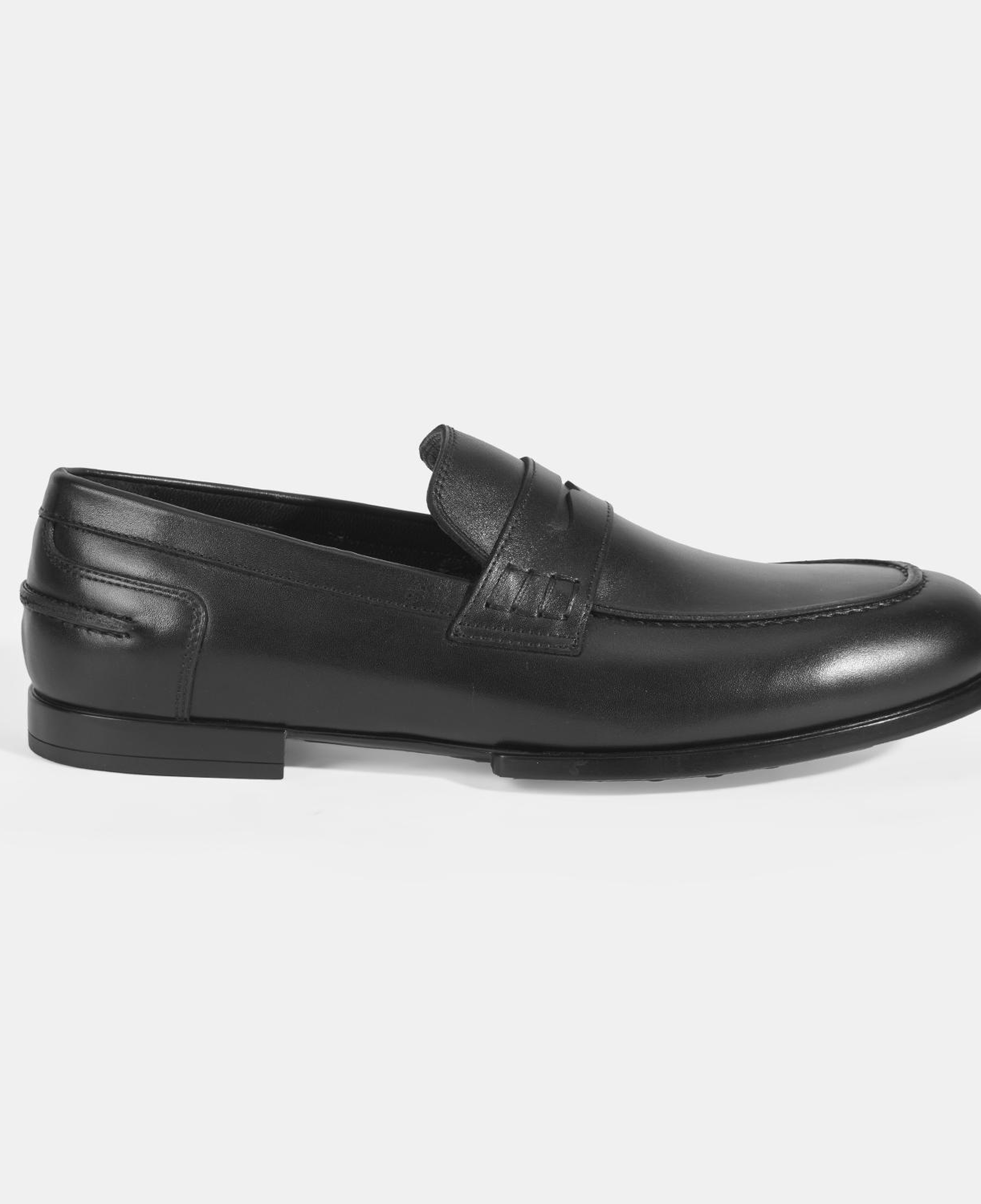 Erkek Siyah Deri Loafer