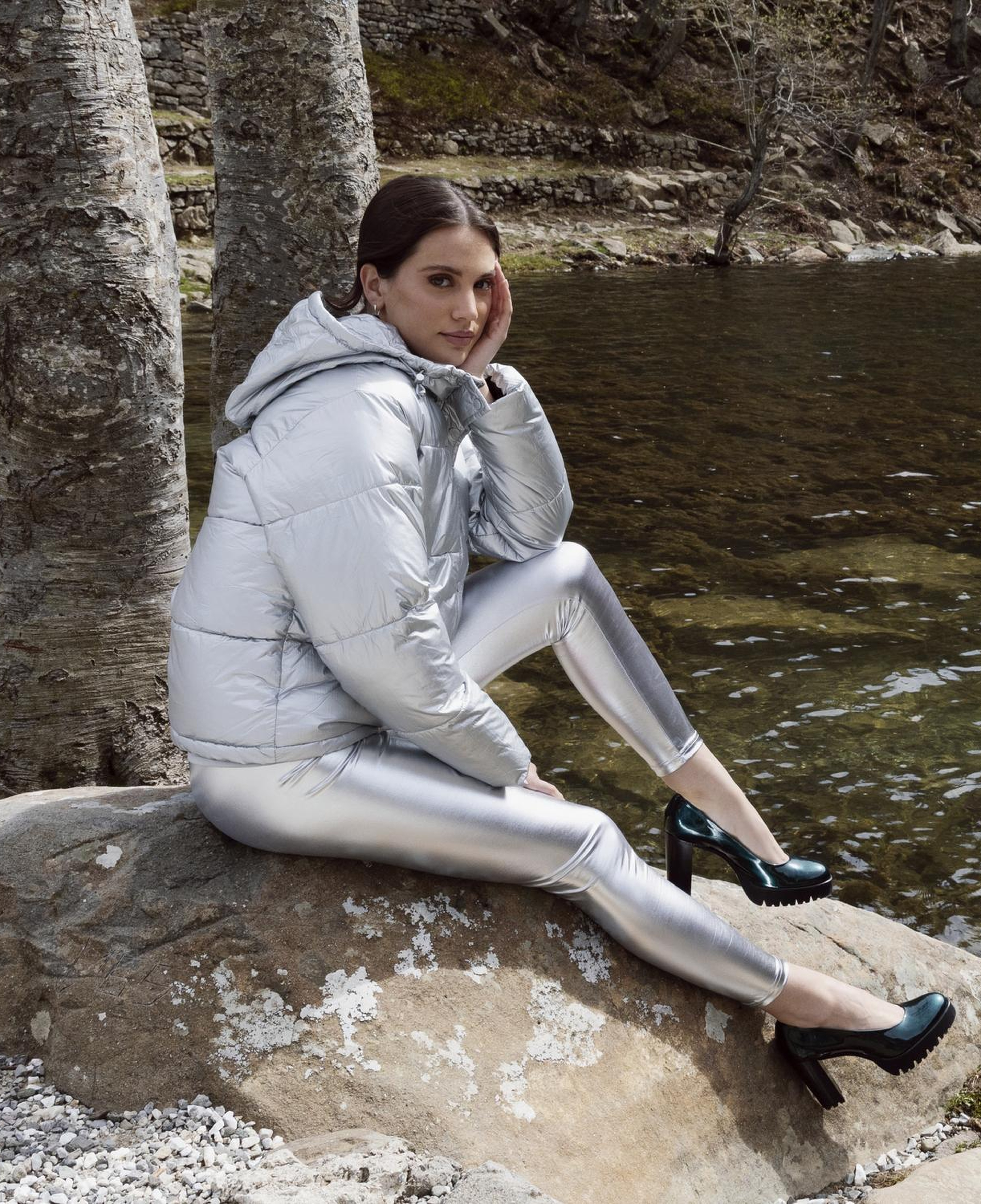 Luca Grossi Kadın Yeşil Topuklu Klasik Ayakkabı