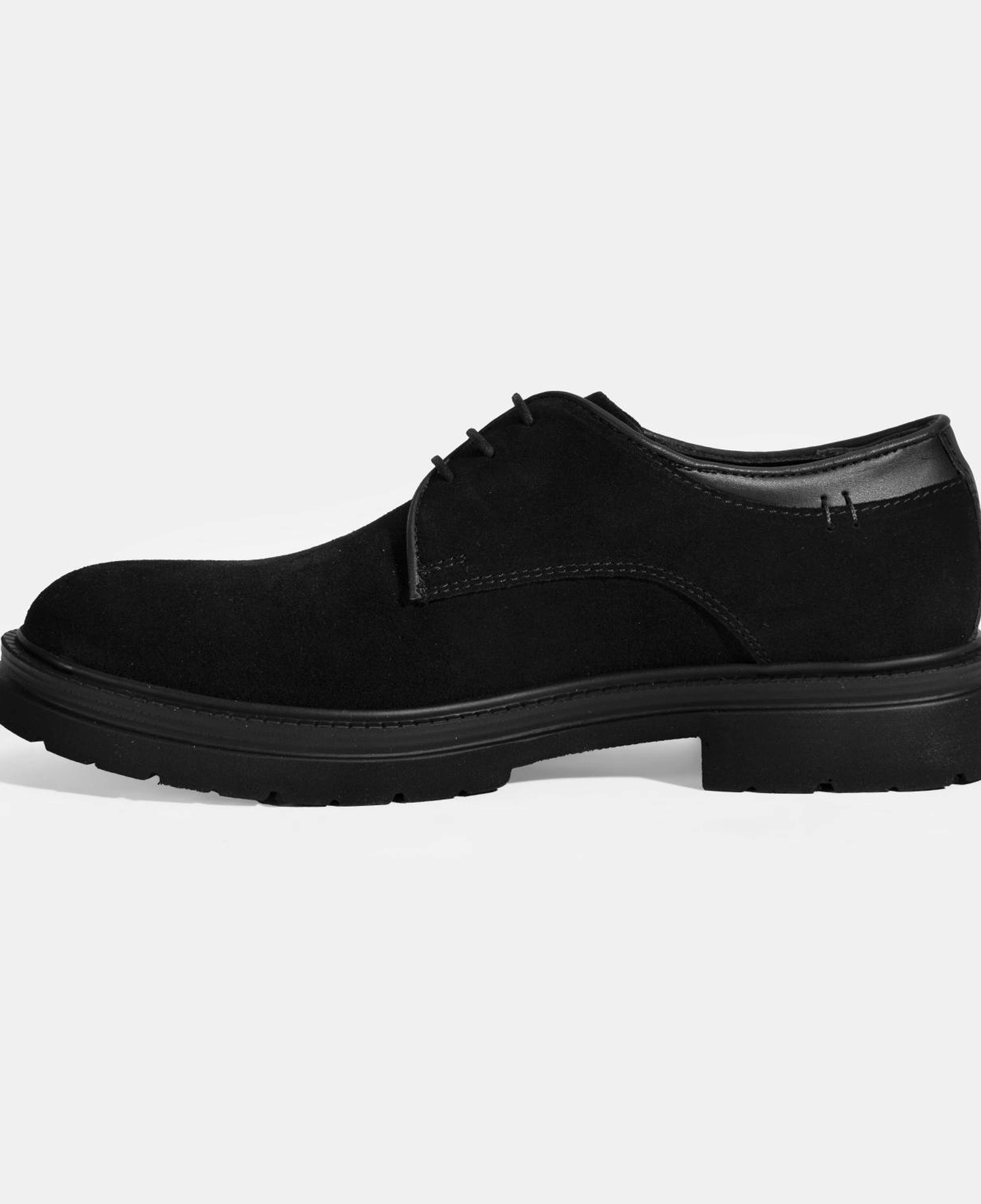Erkek Siyah Bağcıklı Süet Günlük Ayakkabı