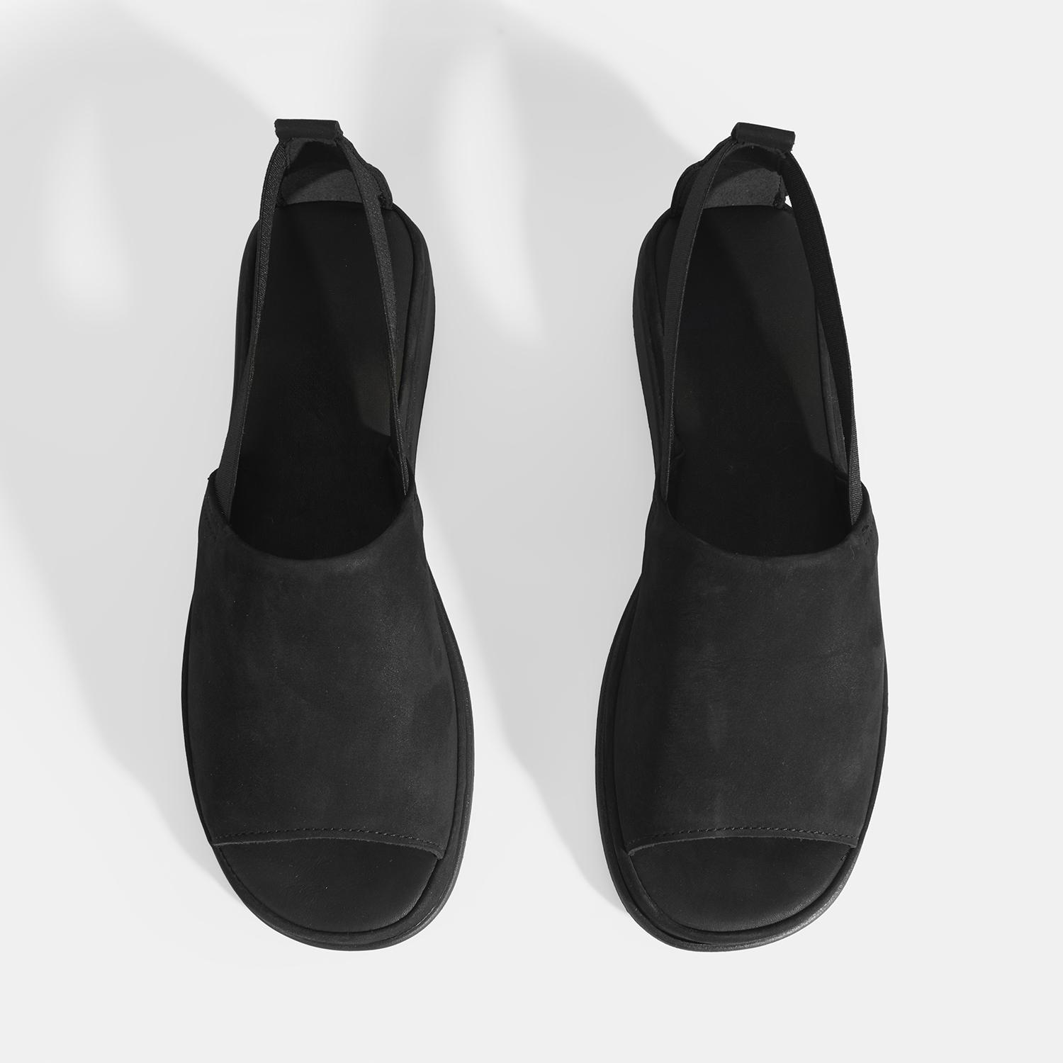 Kadın Siyah Deri DesaComfort Günlük Ayakkabı