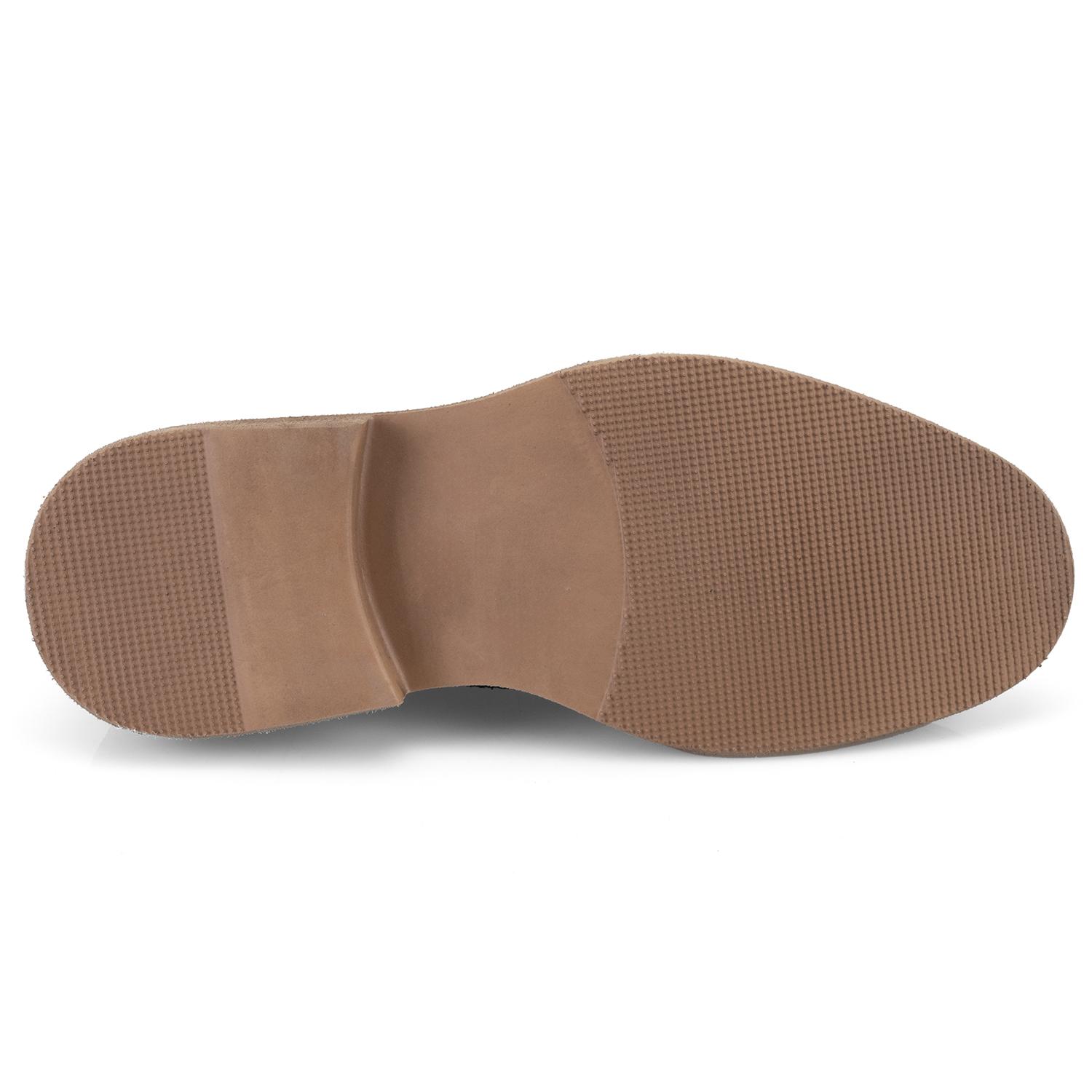 Jagger Siyah Erkek Süet Deri Klasik Ayakkabı