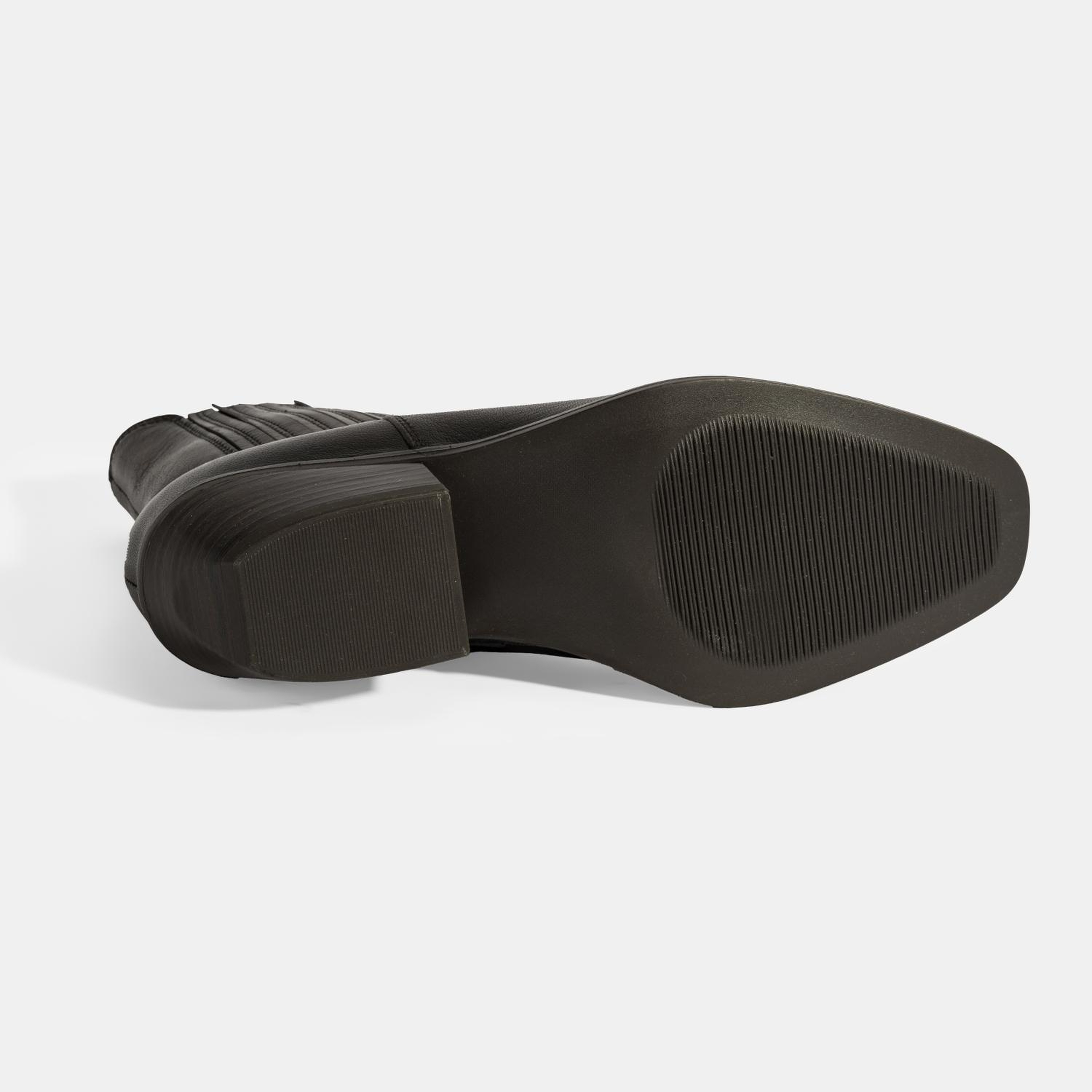 Kadın Kahve Topuklu Deri Bot