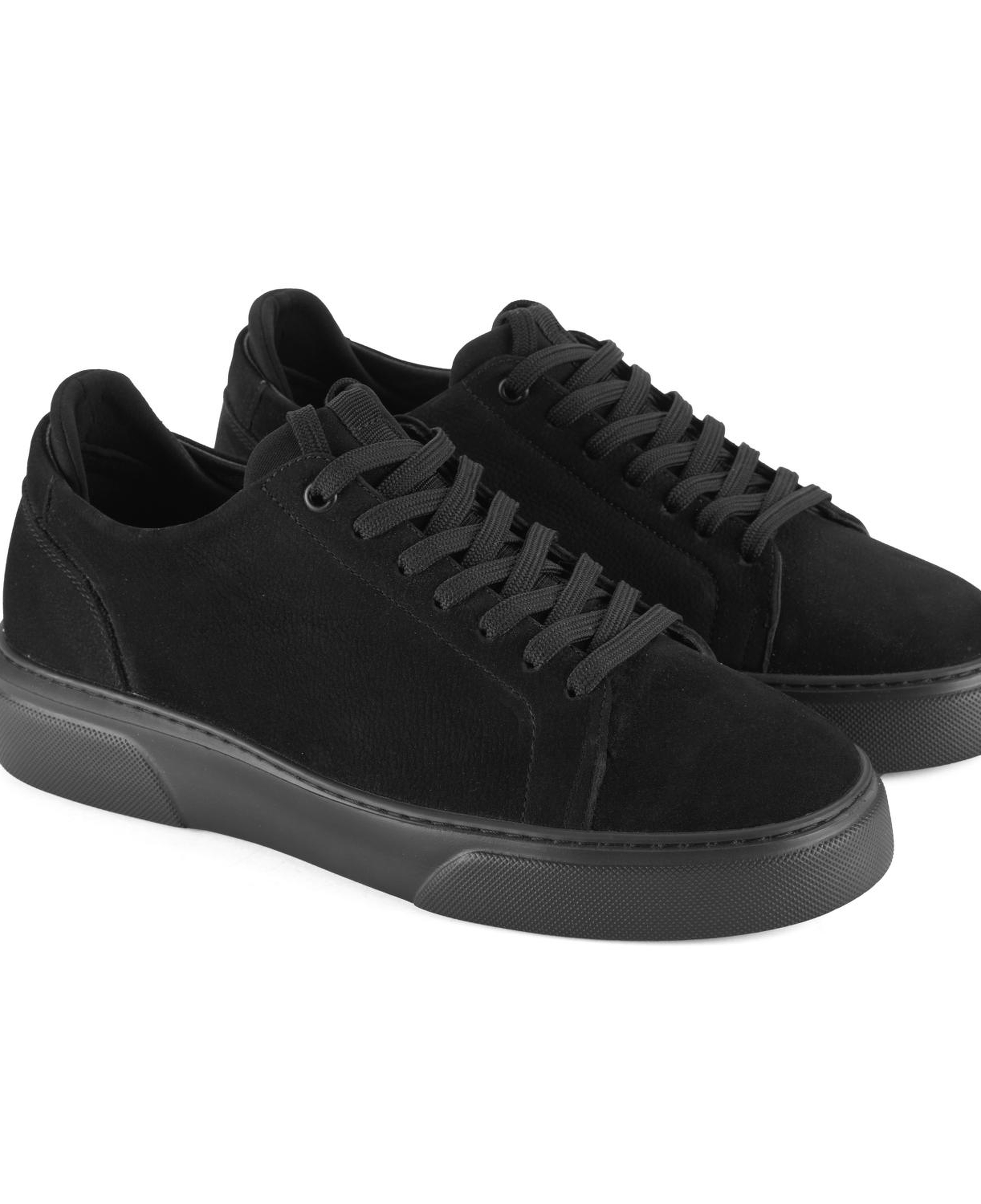 Holden Siyah Erkek Nubuk Deri Günlük Ayakkabı