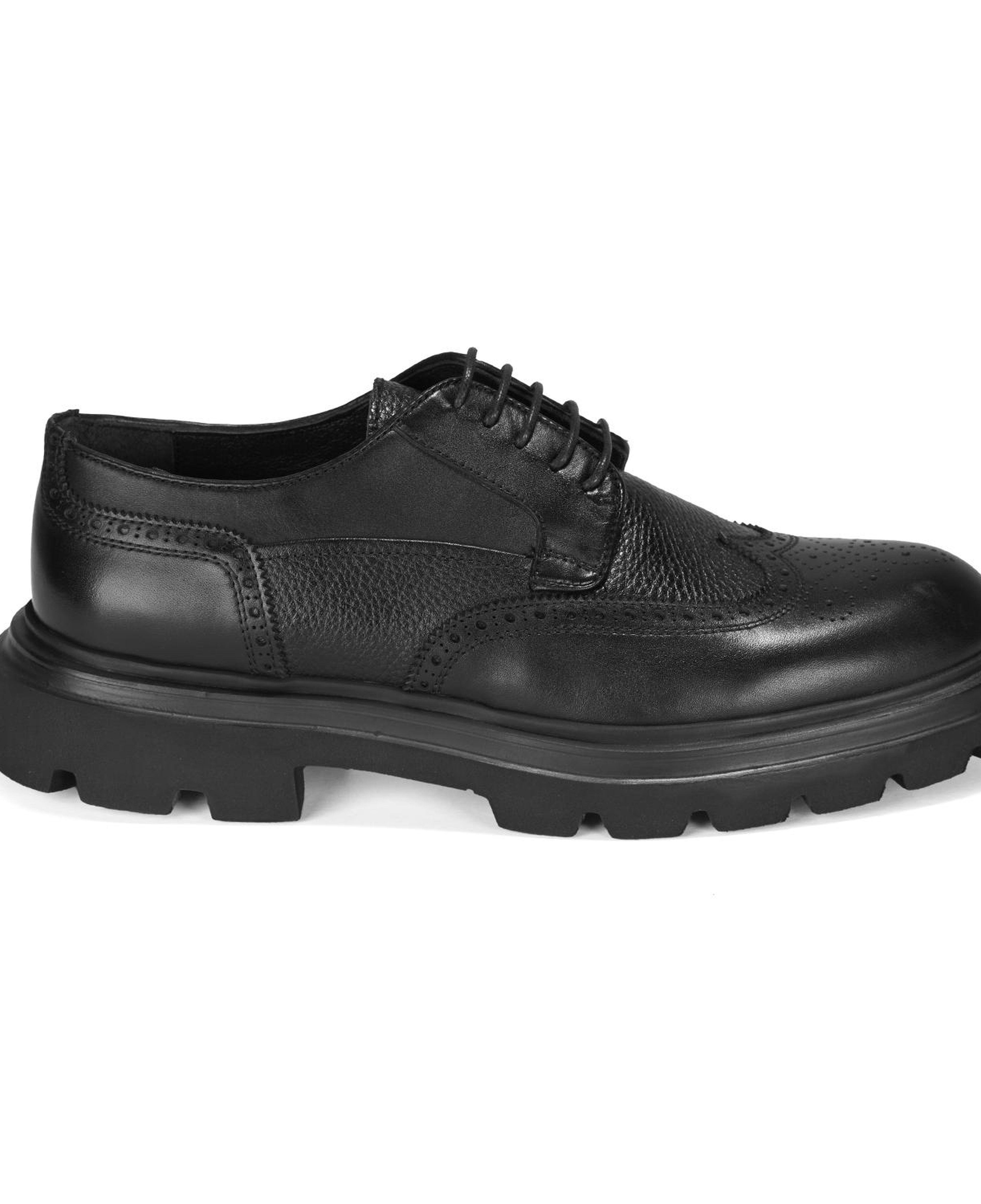 Eliezer Siyah Erkek Deri Klasik Ayakkabı