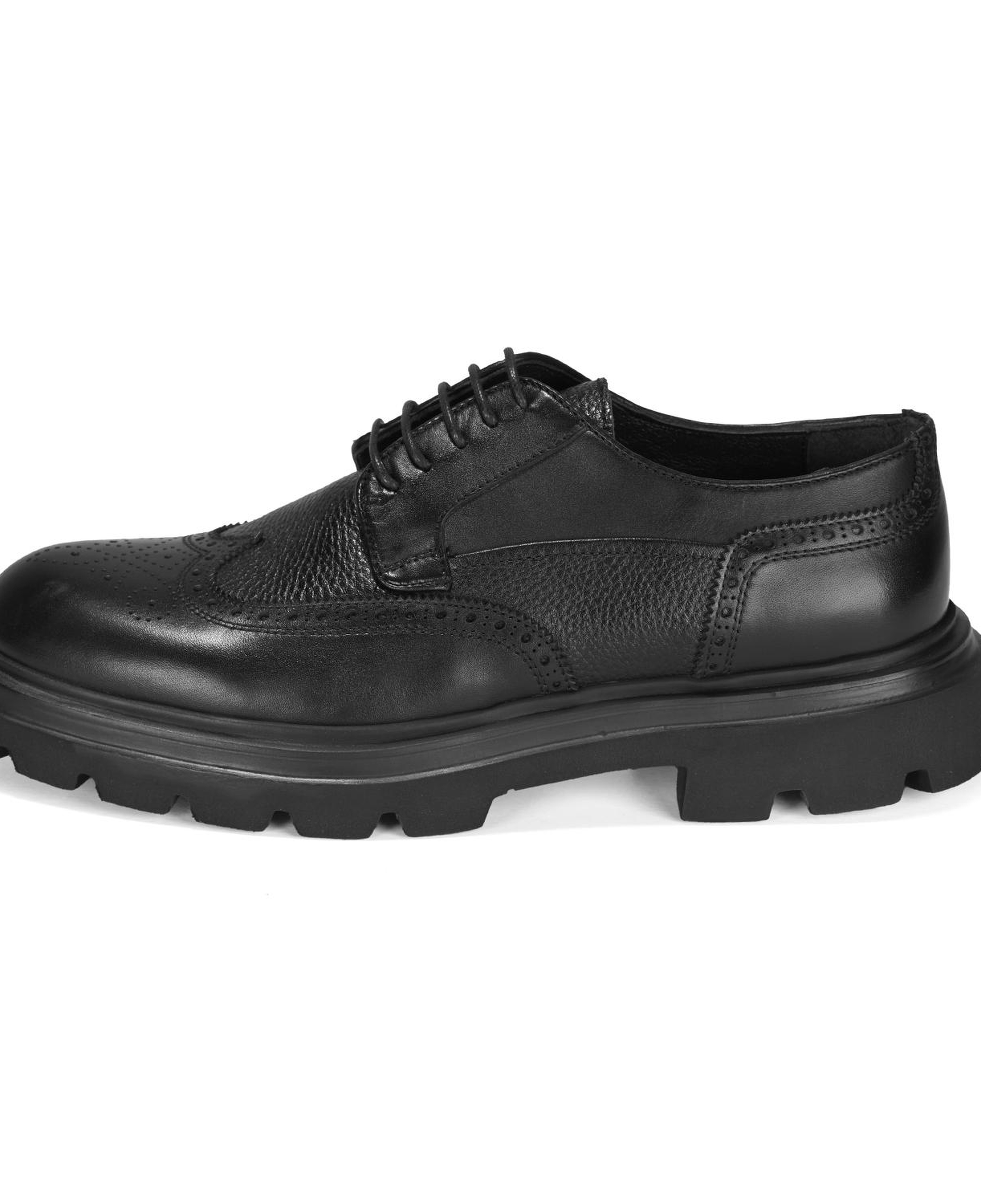 Eliezer Siyah Erkek Deri Klasik Ayakkabı