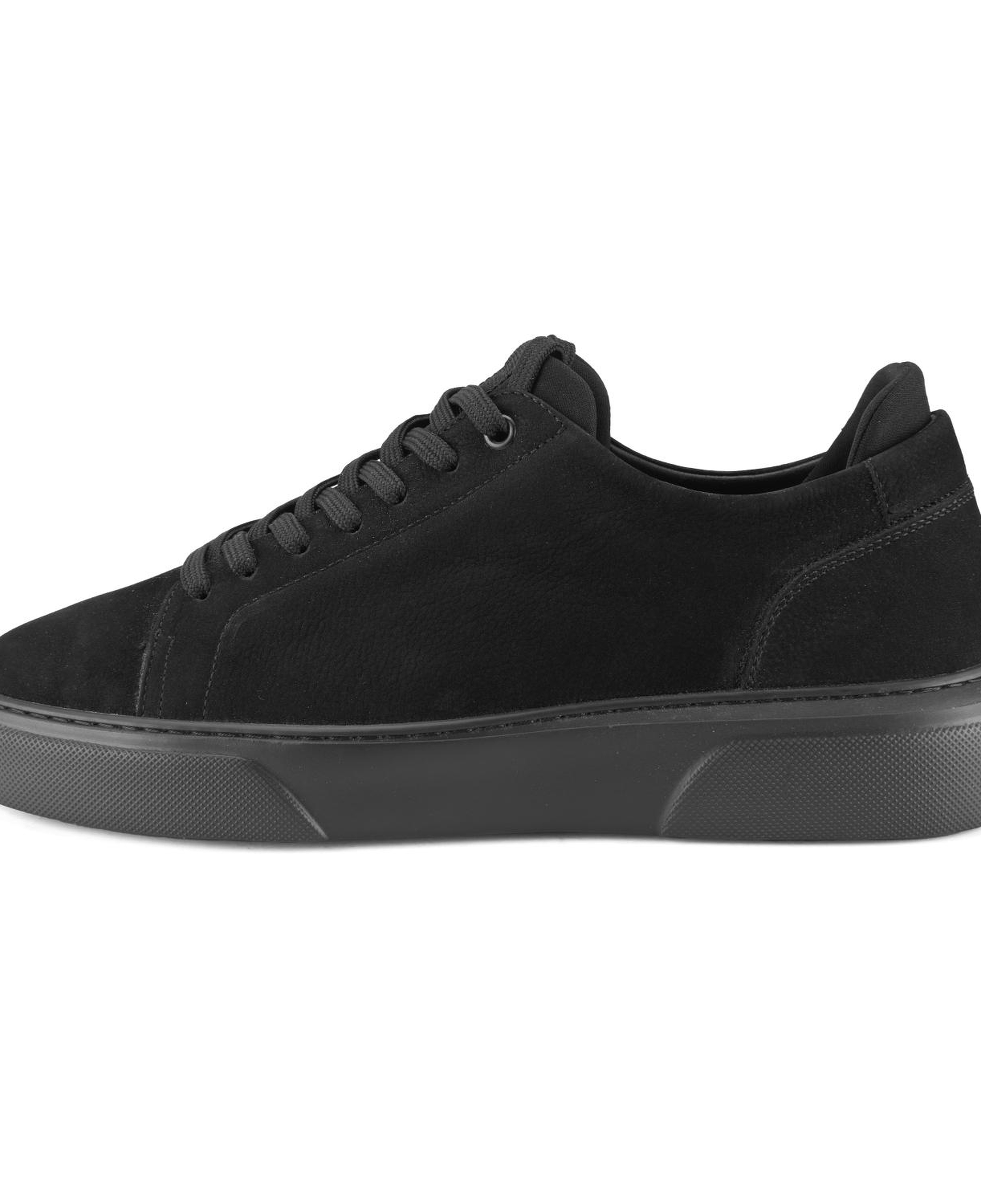 Holden Siyah Erkek Nubuk Deri Günlük Ayakkabı