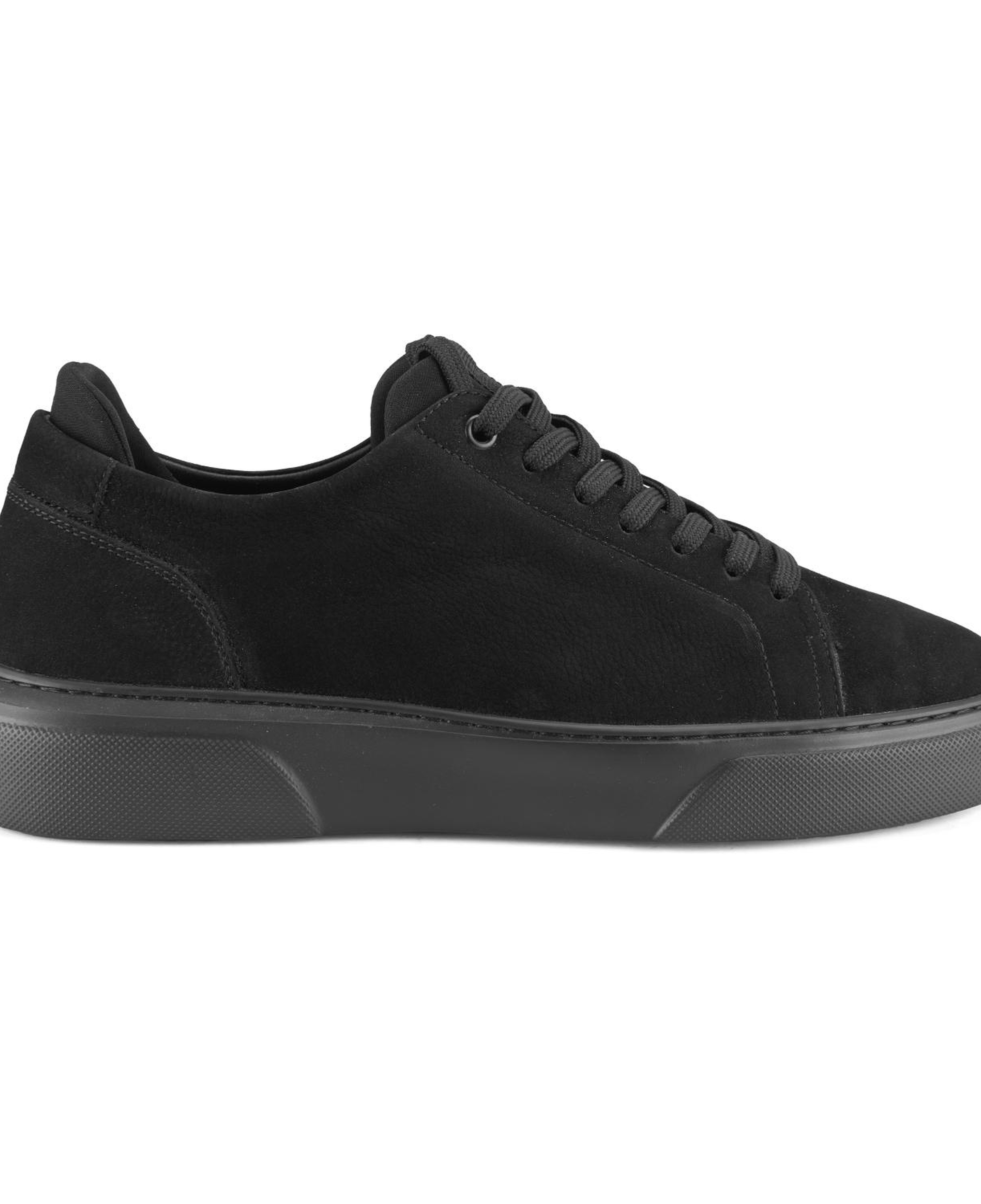 Holden Siyah Erkek Nubuk Deri Günlük Ayakkabı