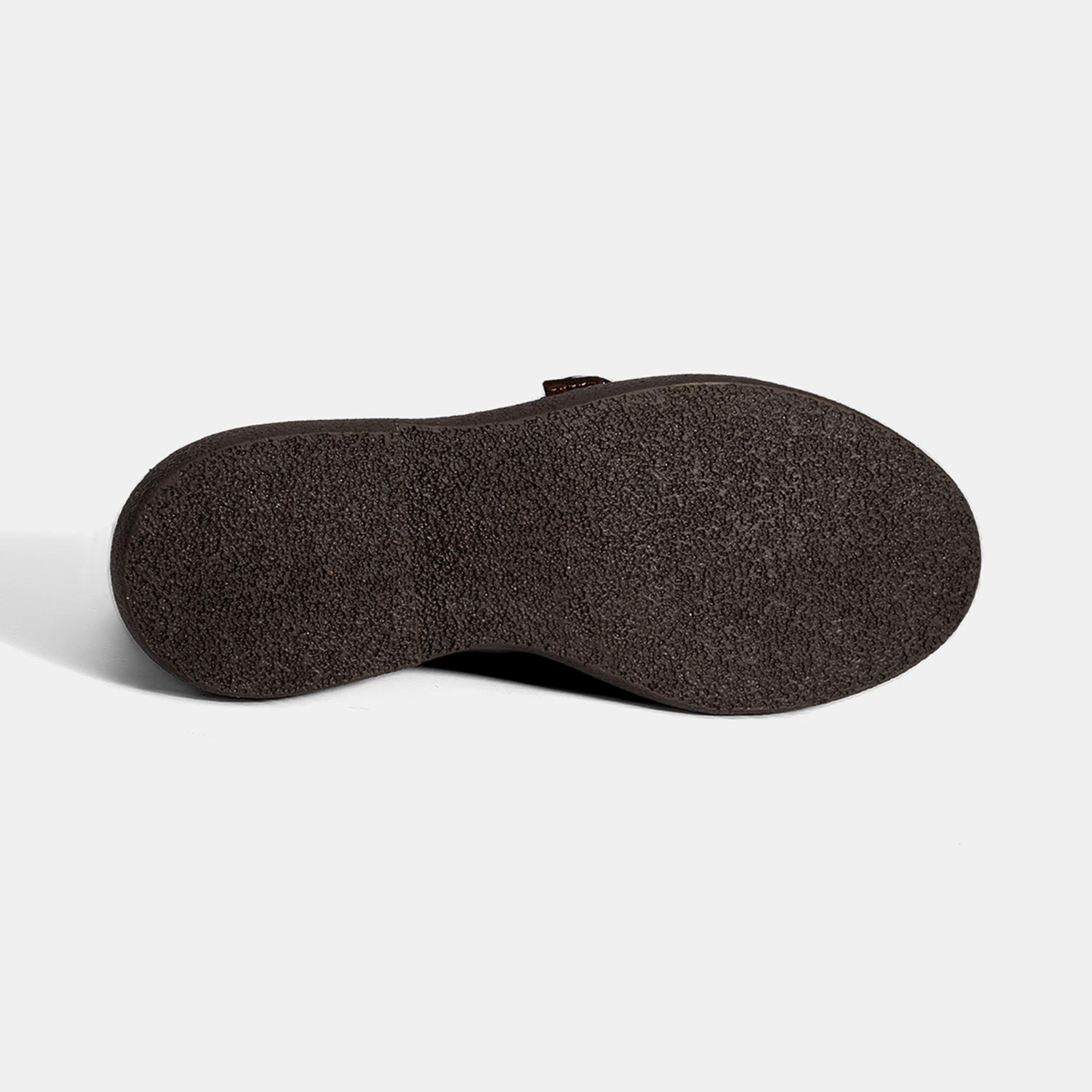 Kadın Kahve Metal Toka Detaylı Süet Loafer