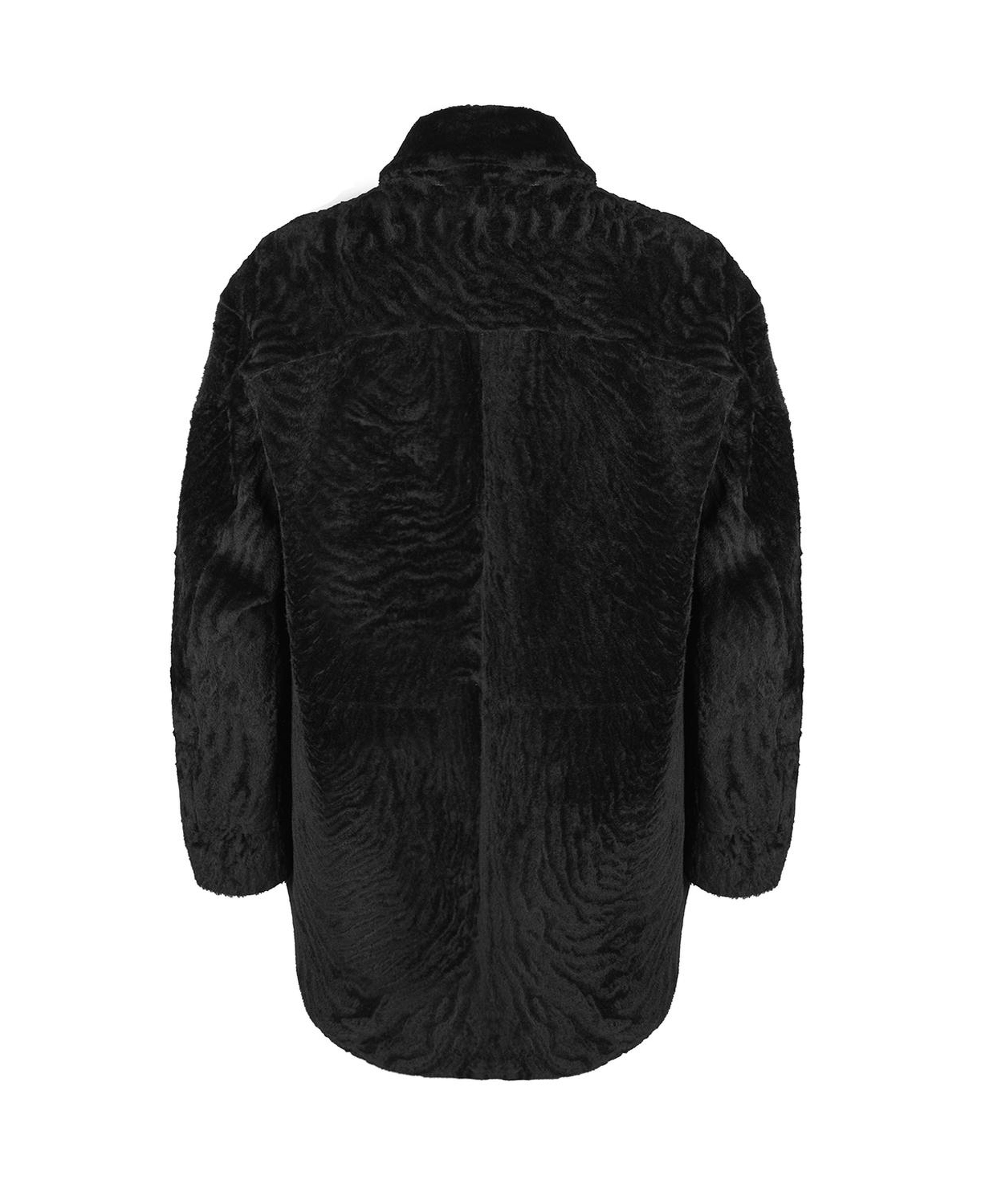 Chayan Siyah Kadın Çift Taraflı Gömlek