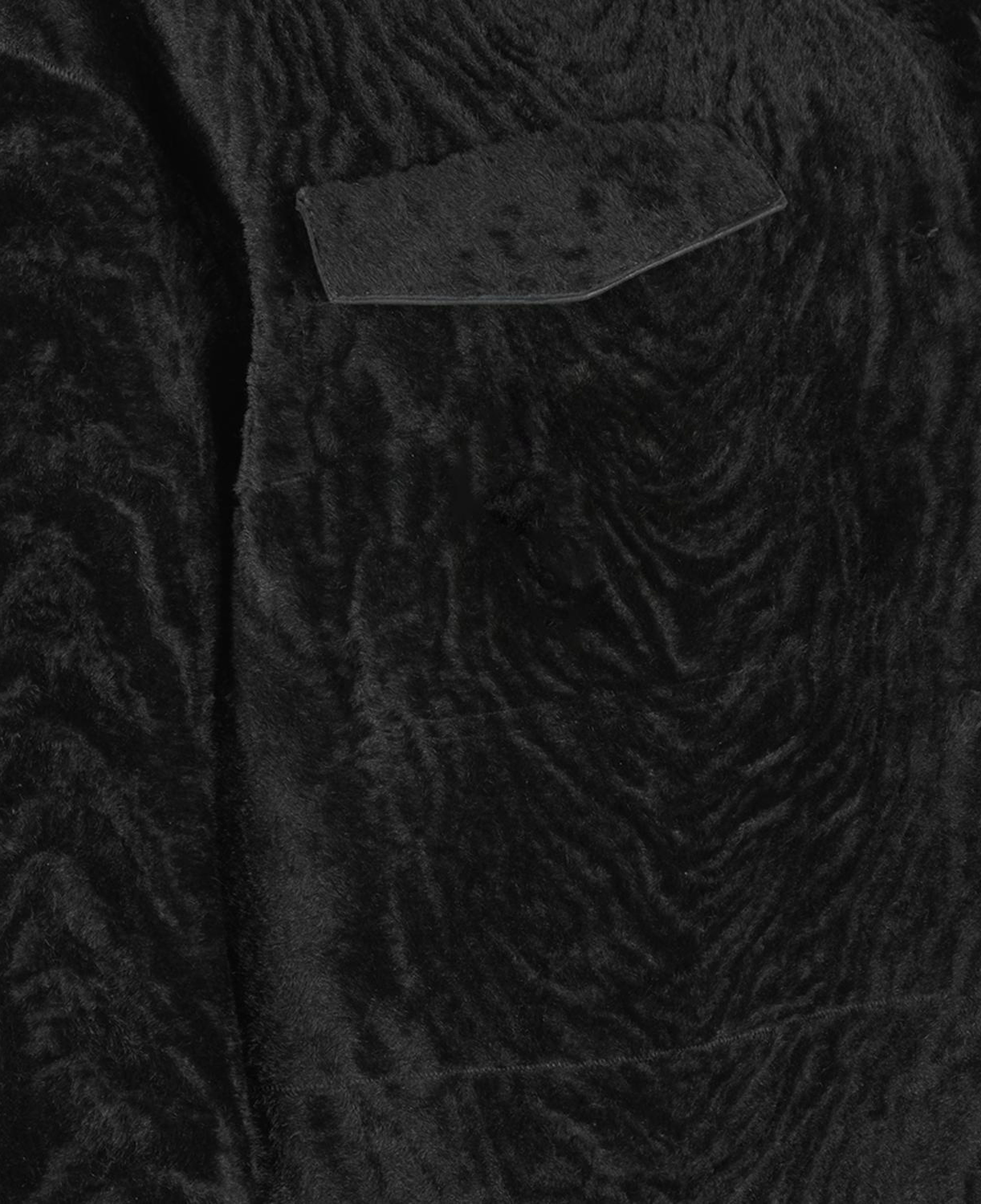 Chayan Siyah Kadın Çift Taraflı Gömlek