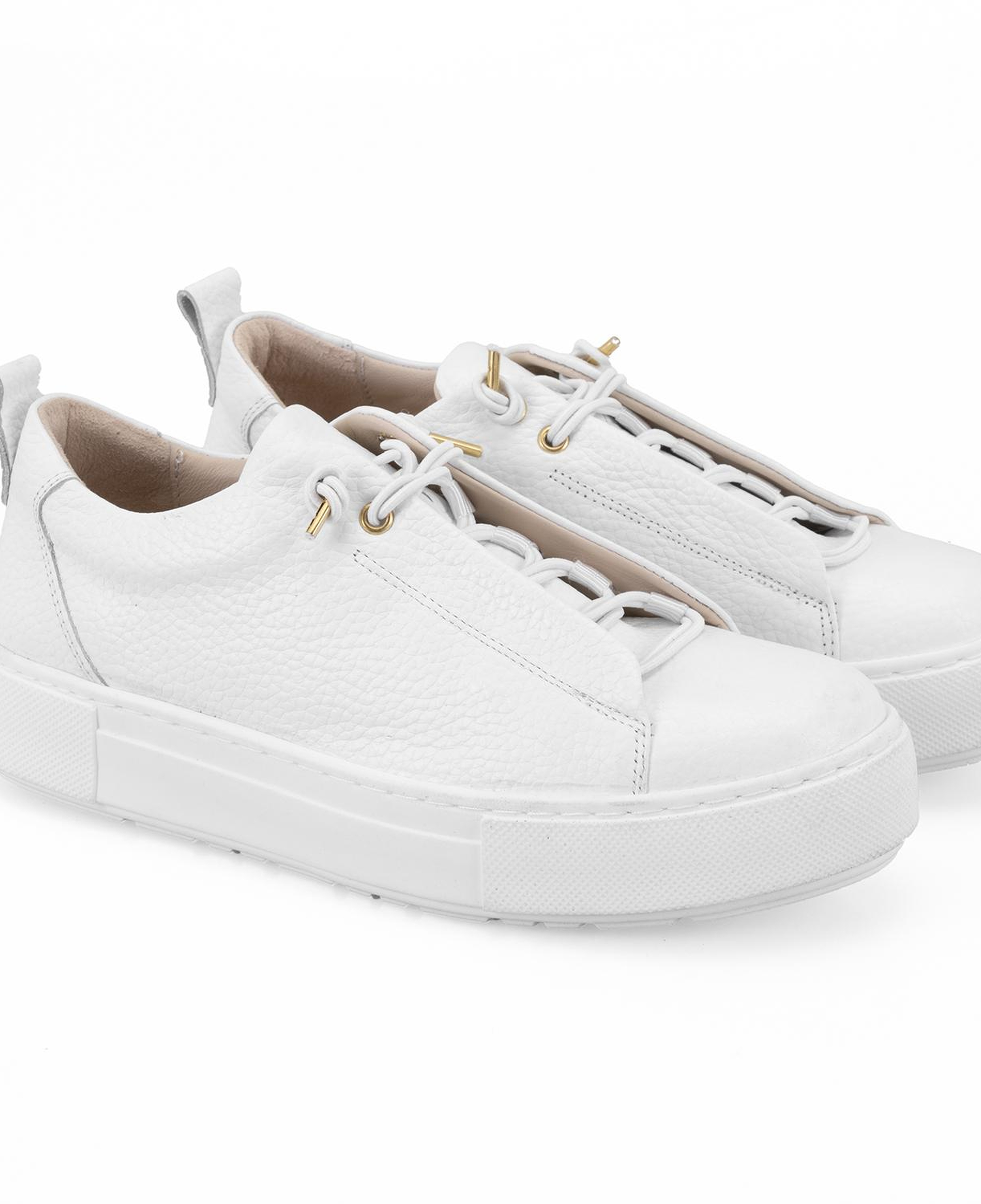 Kadın Beyaz Deri Spor Ayakkabı