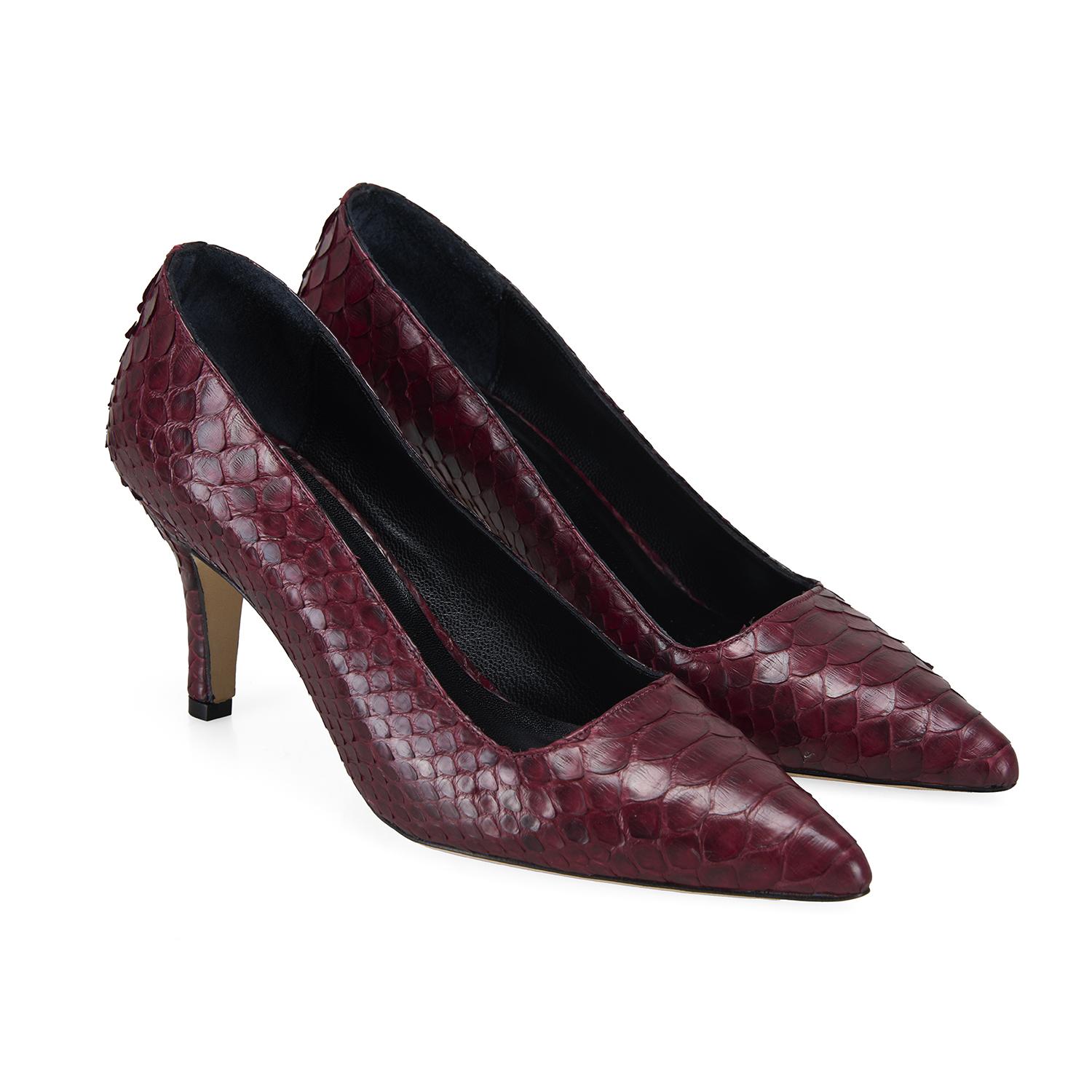 Lillian Bordo Kadın Klasik Ayakkabı