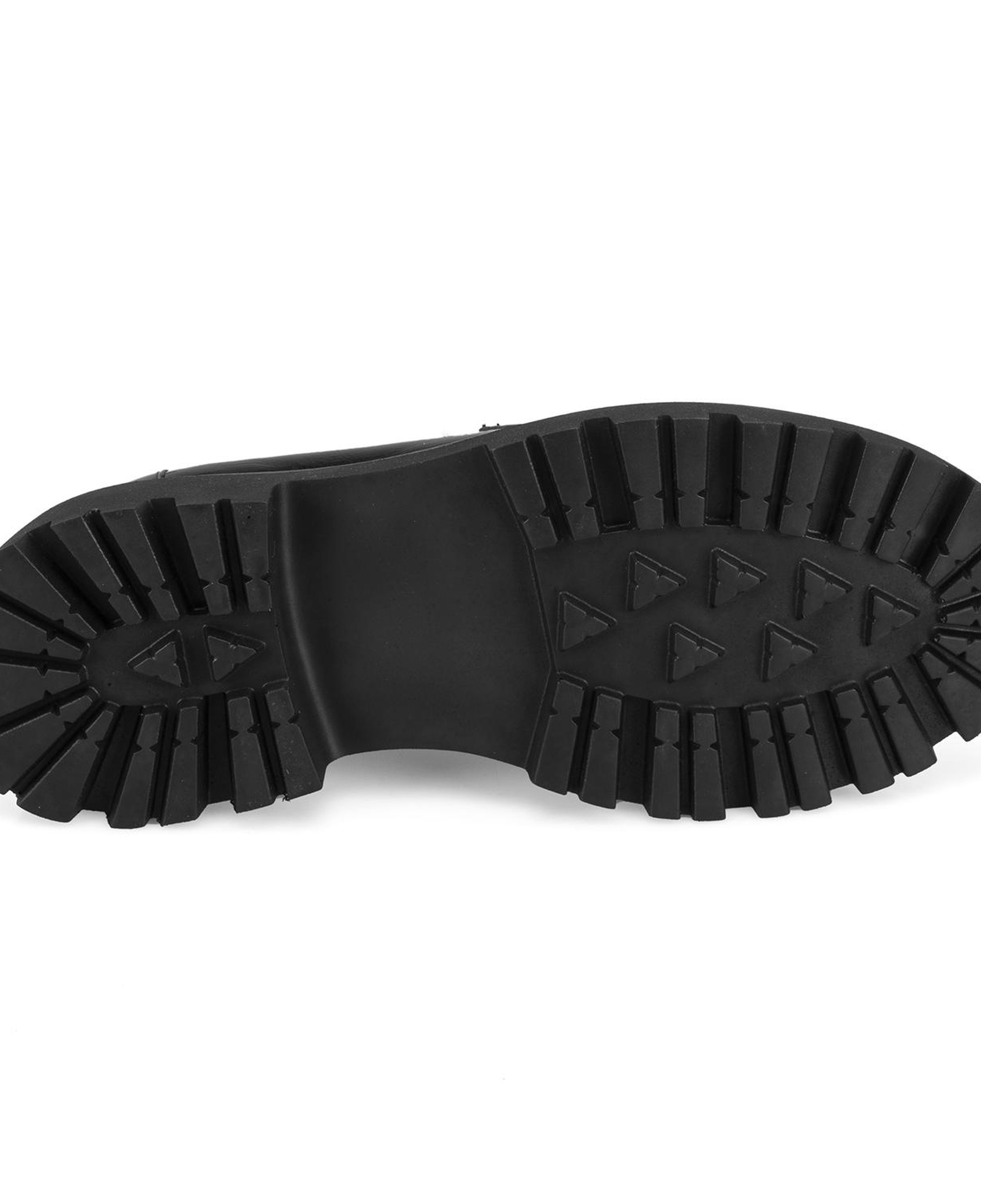 Kadın Siyah Toka Aksesuarlı Deri Loafer