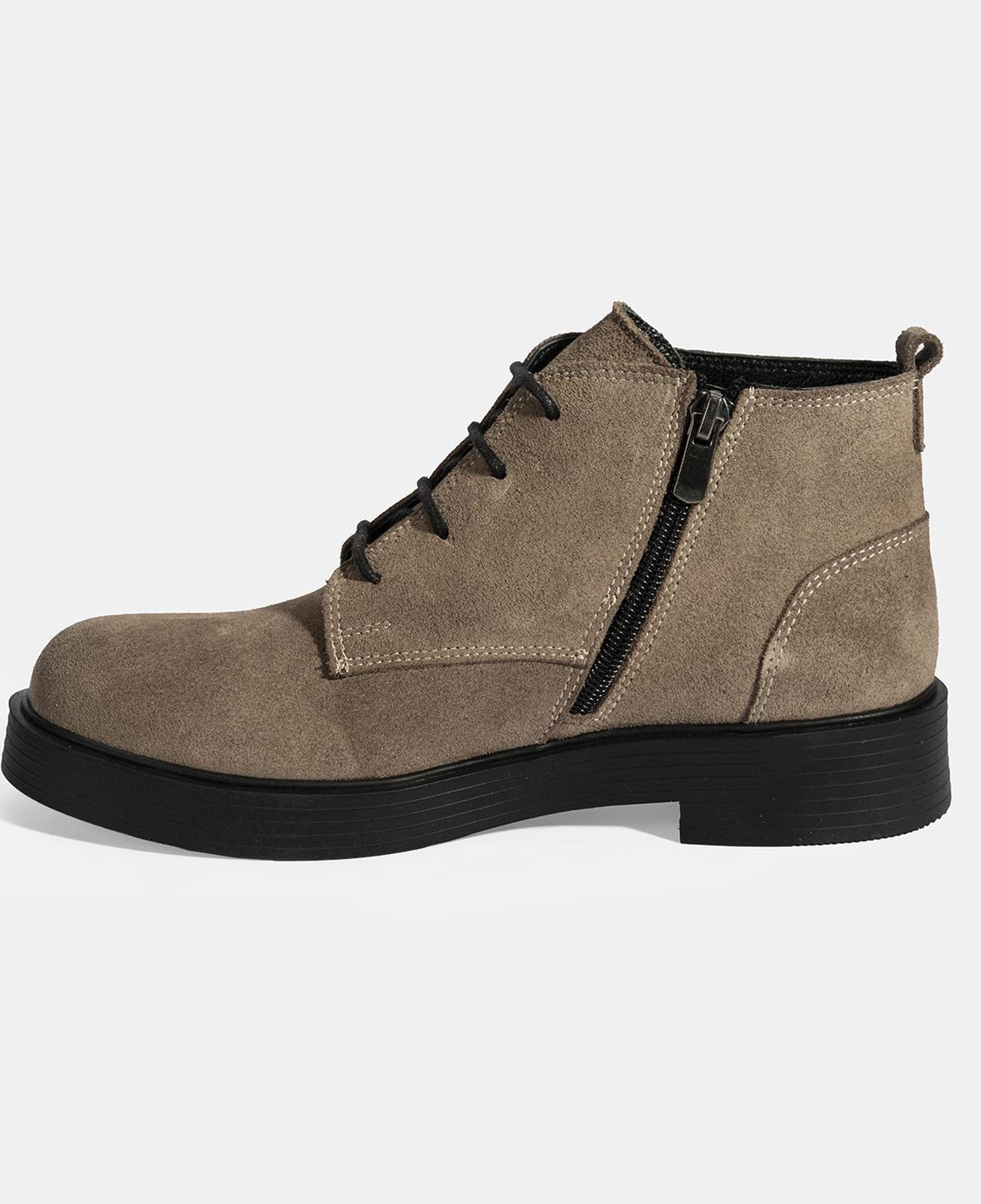 Kadın Vizon Bağcıklı Süet Bot