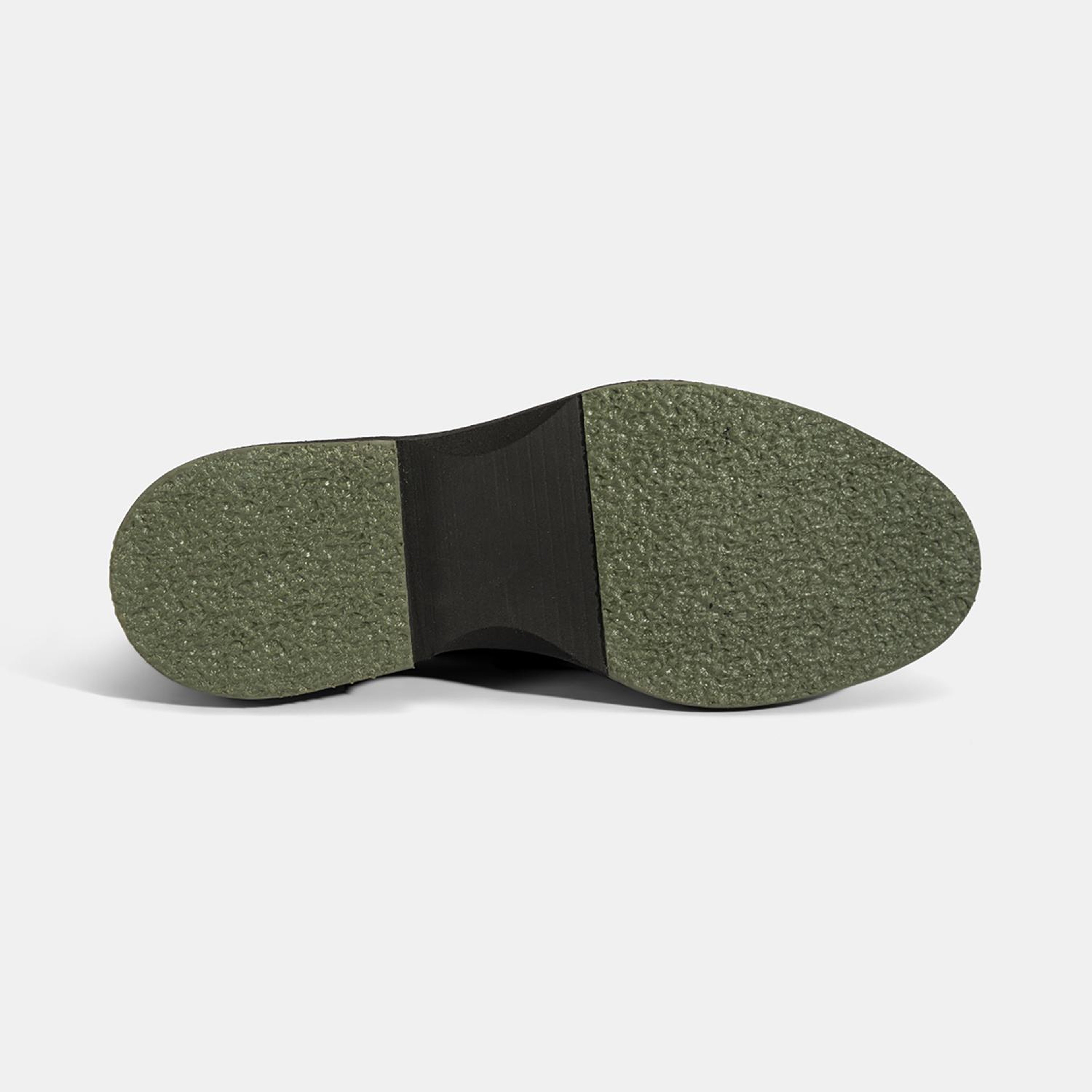 Erkek Kahve Kroko Baskılı Deri Loafer