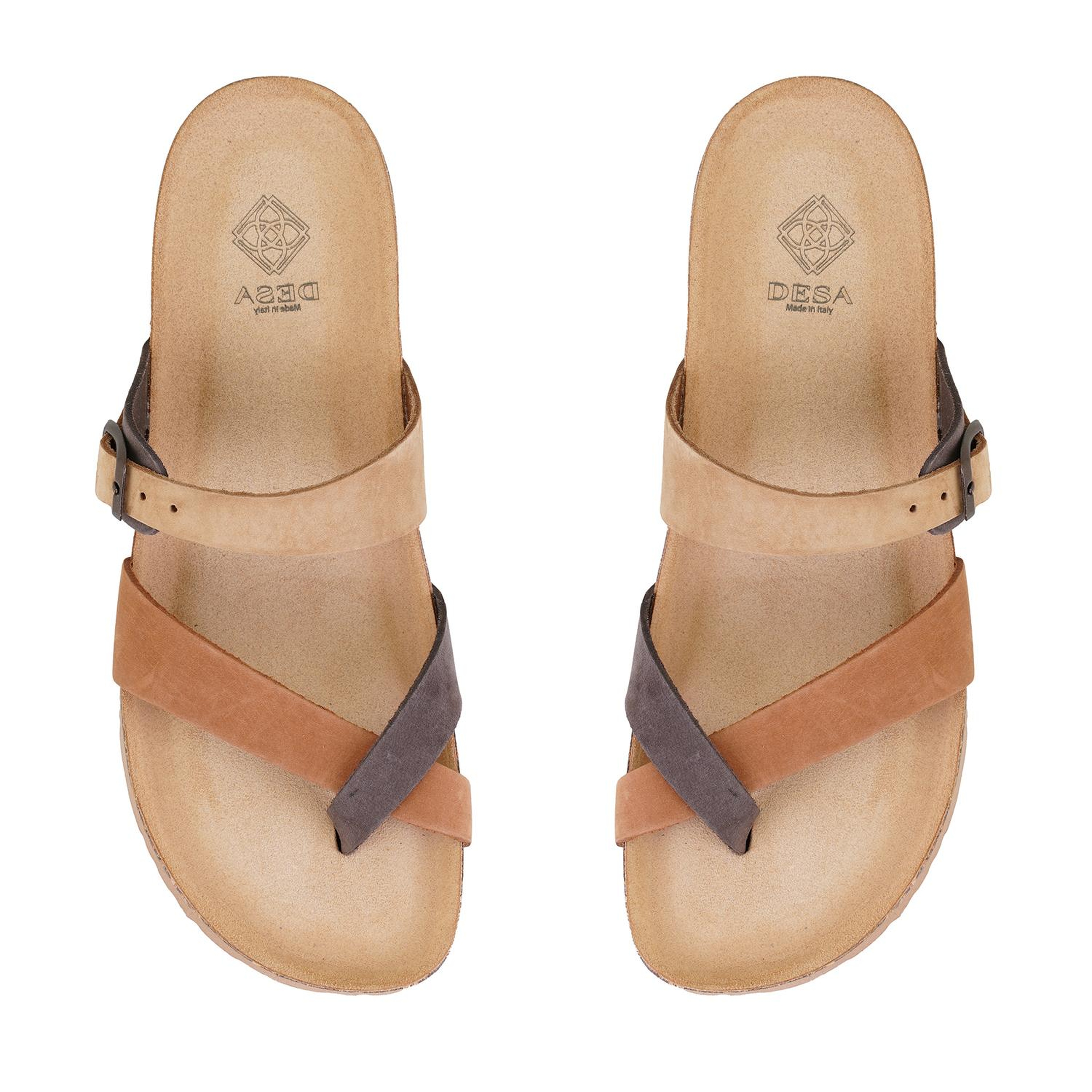 Kadın Kahve Nubuk Deri Terlik