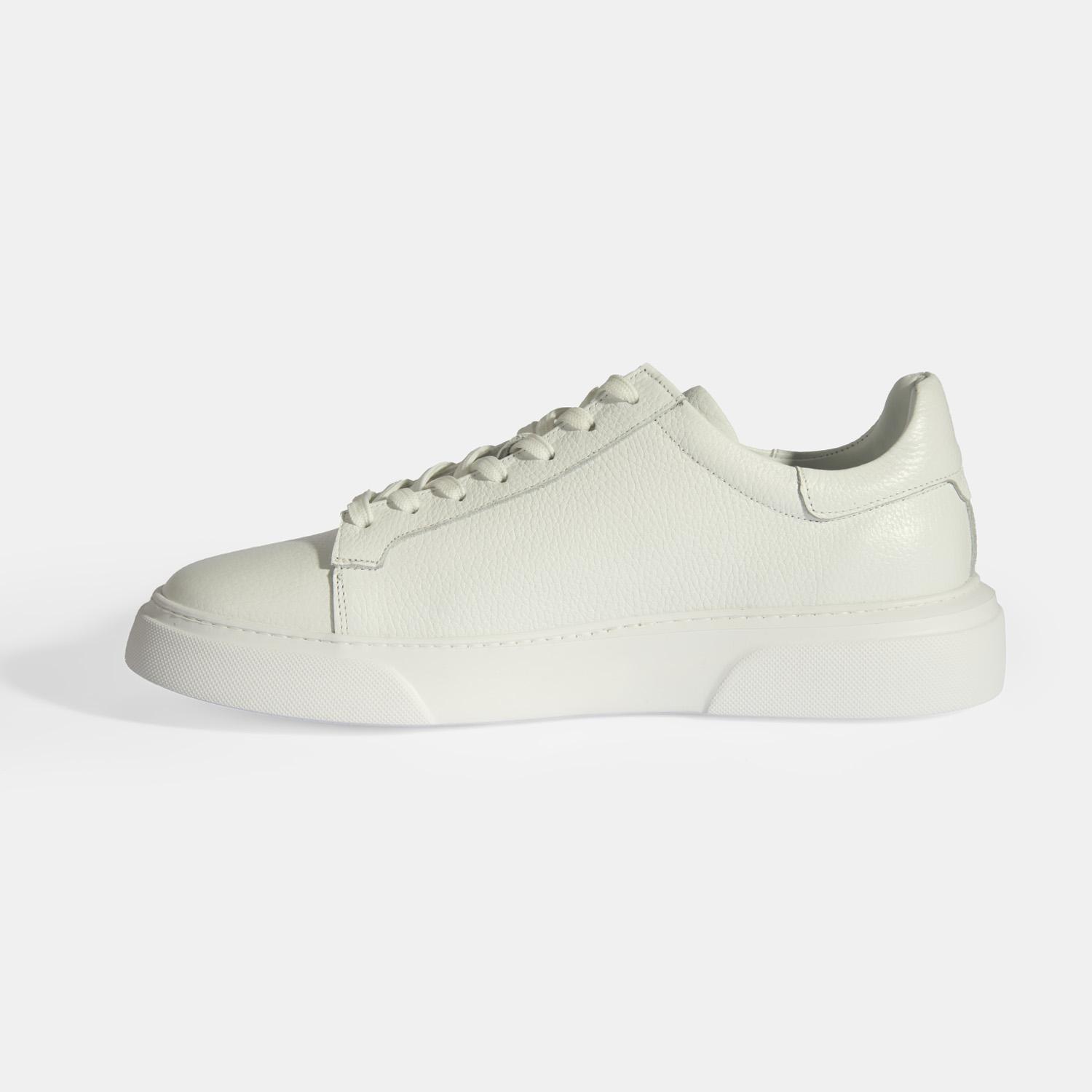 Marlon Beyaz Erkek Deri Günlük Ayakkabı