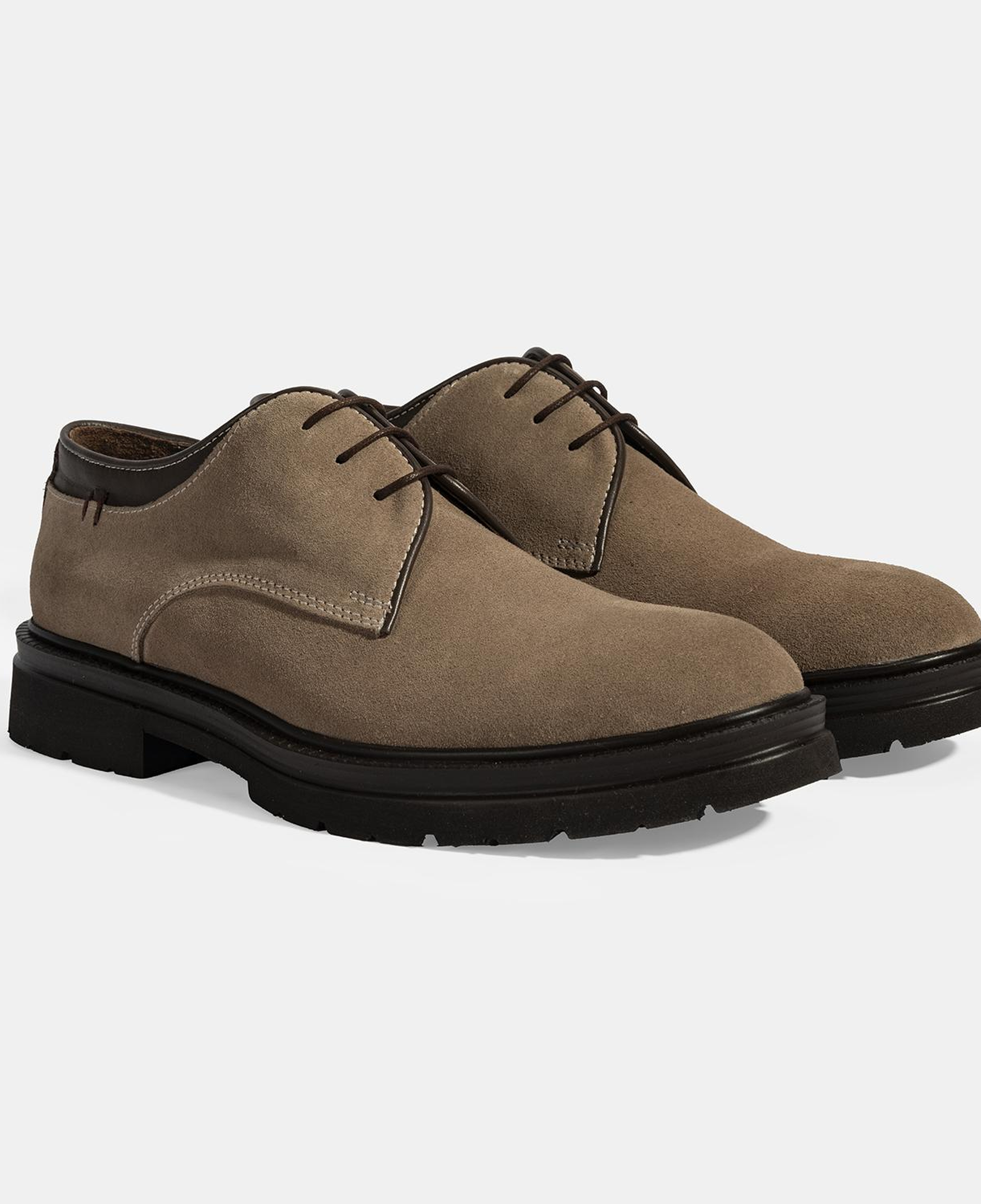 Erkek Kahve Bağcıklı Süet Günlük Ayakkabı