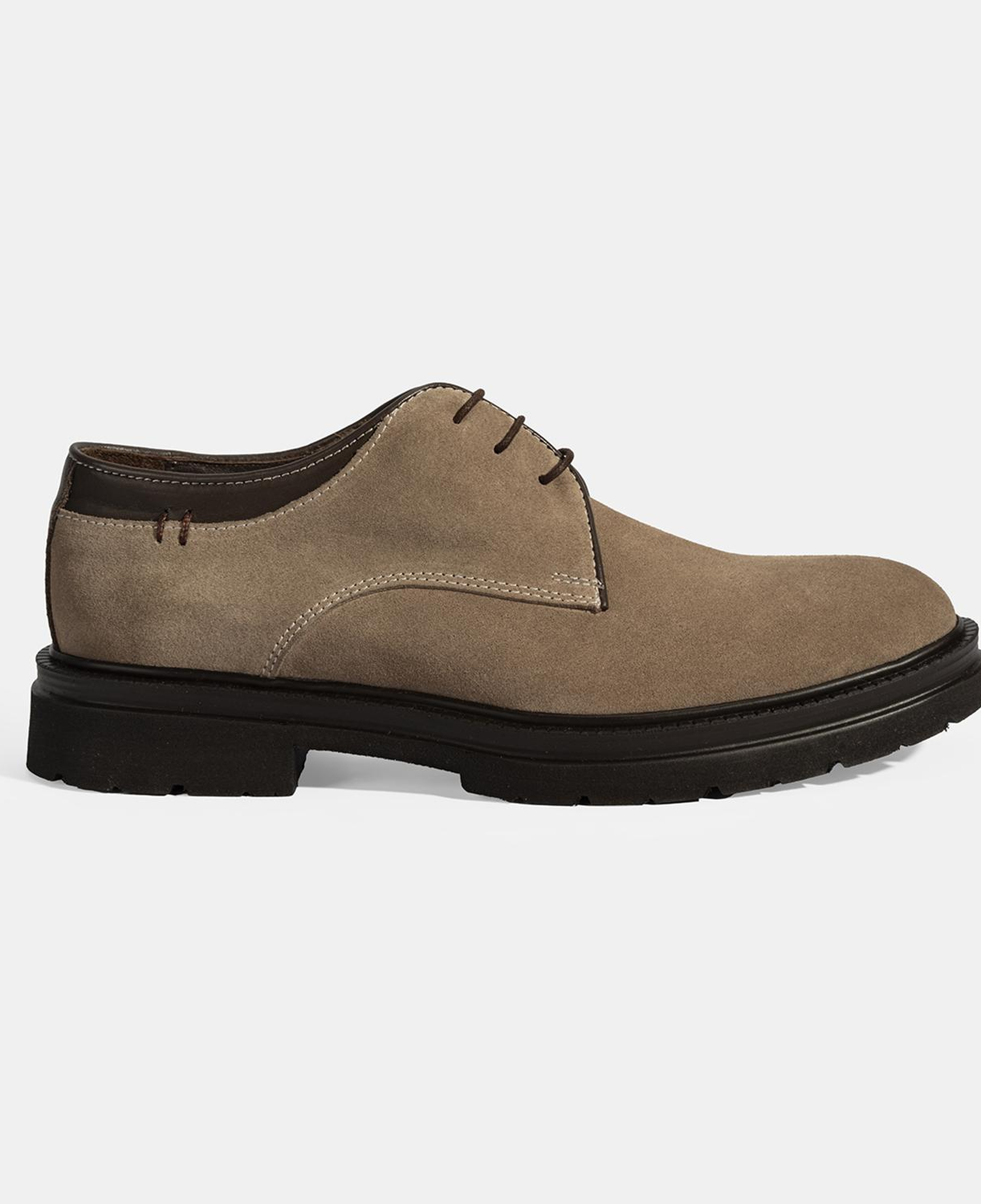 Erkek Kahve Bağcıklı Süet Günlük Ayakkabı