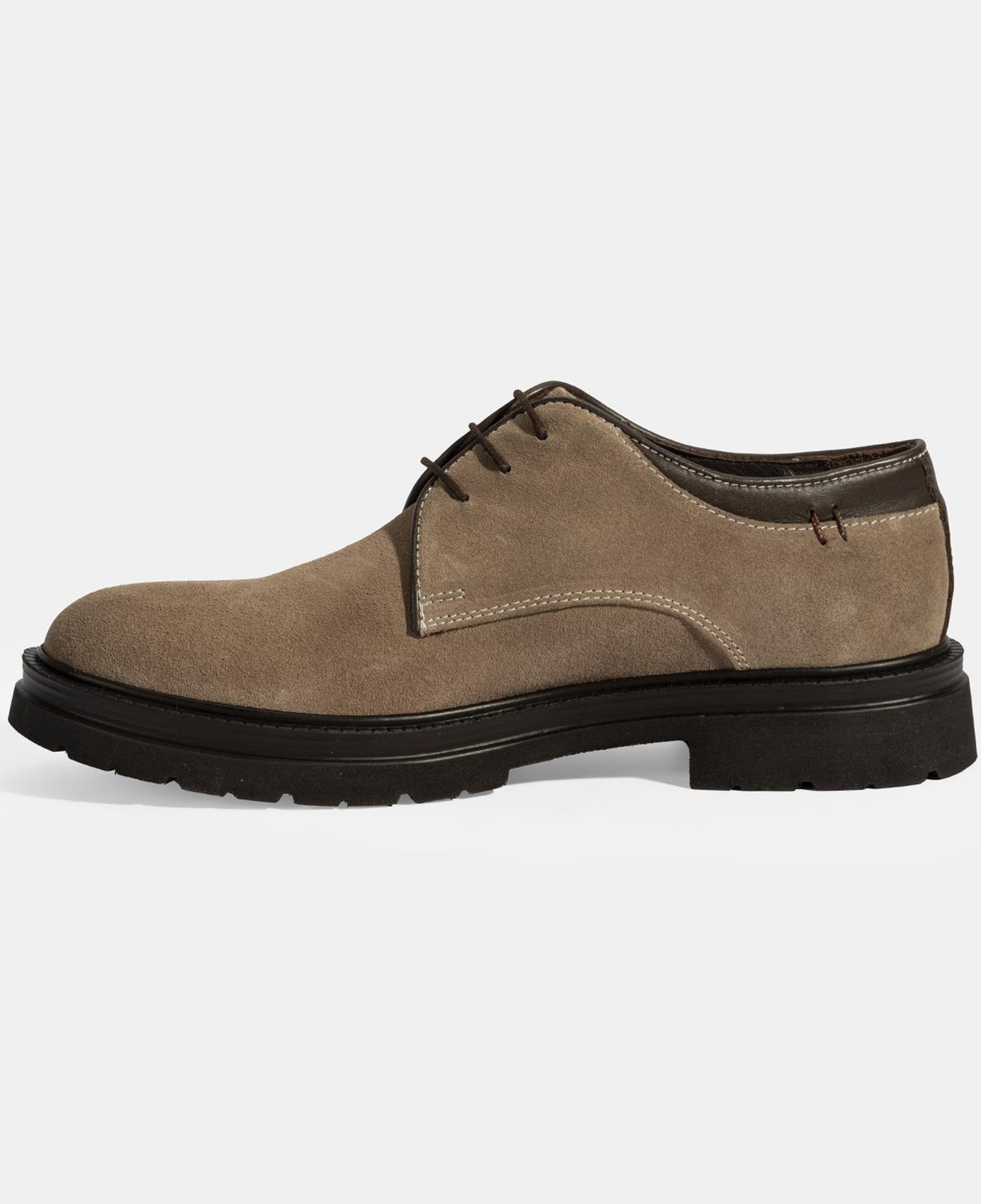 Erkek Kahve Bağcıklı Süet Günlük Ayakkabı
