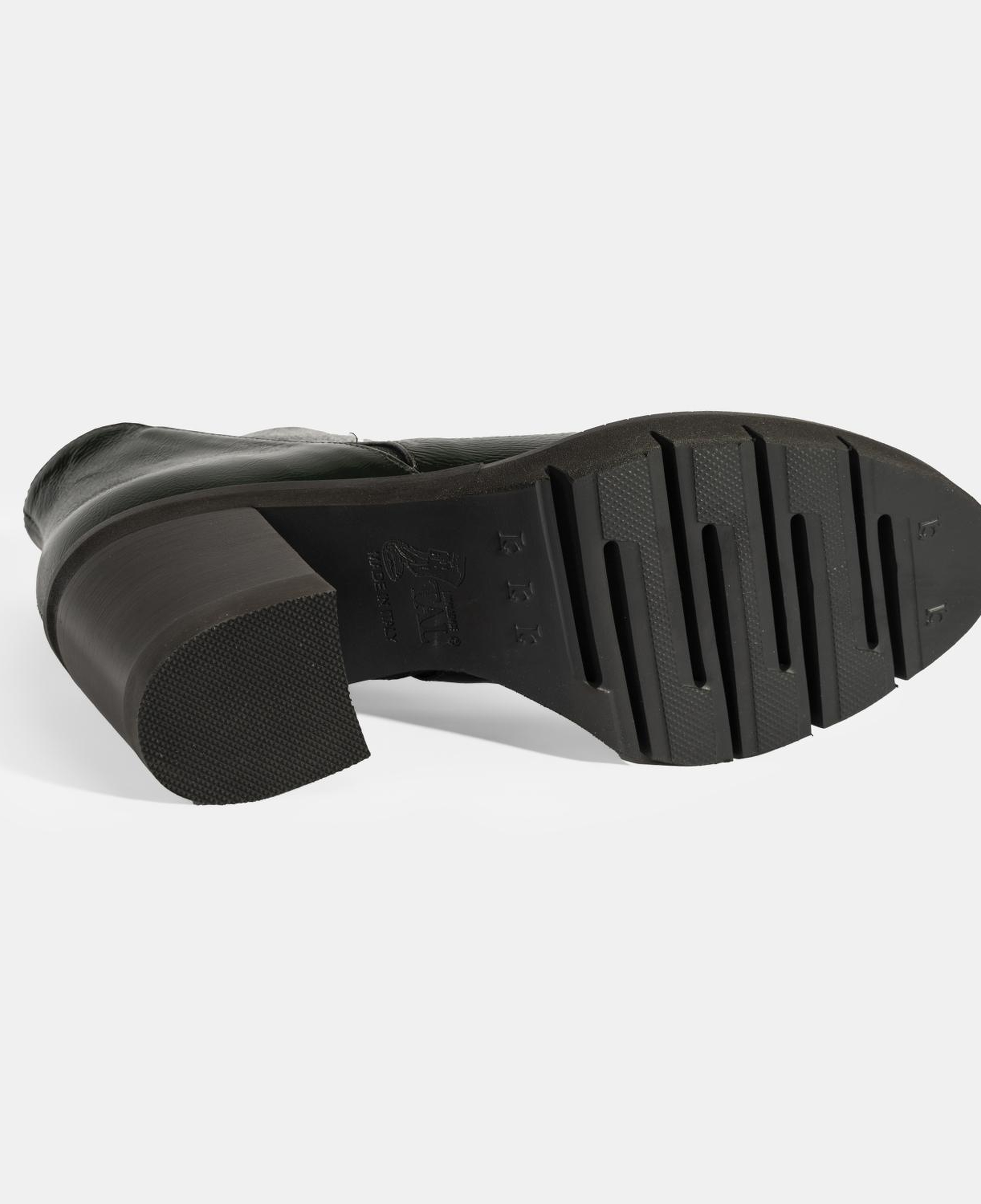 Luca Grossi Kadın Yeşil Platform Topuklu Rugan Bot