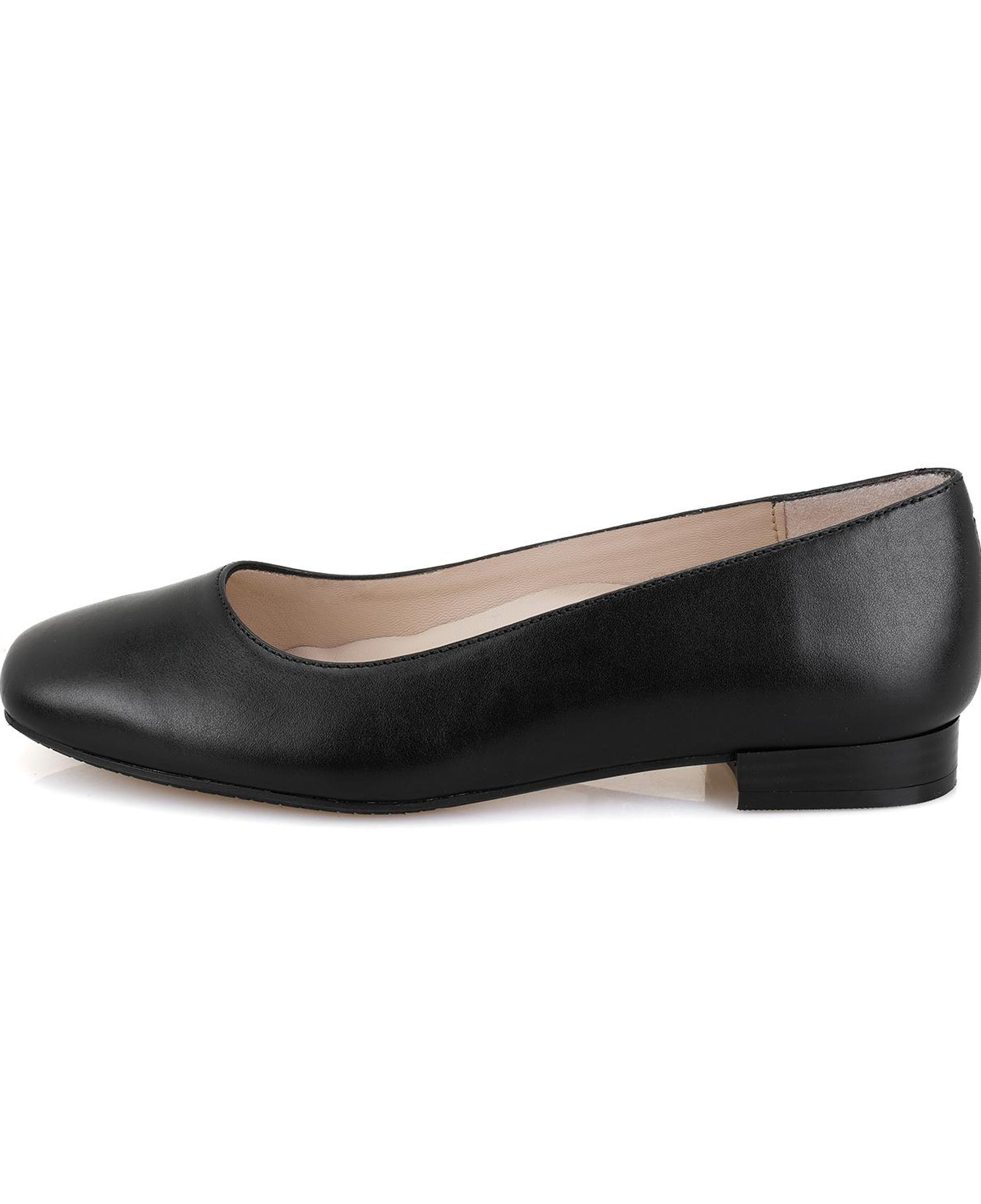 Kadın Siyah DesaComfort Deri Babet