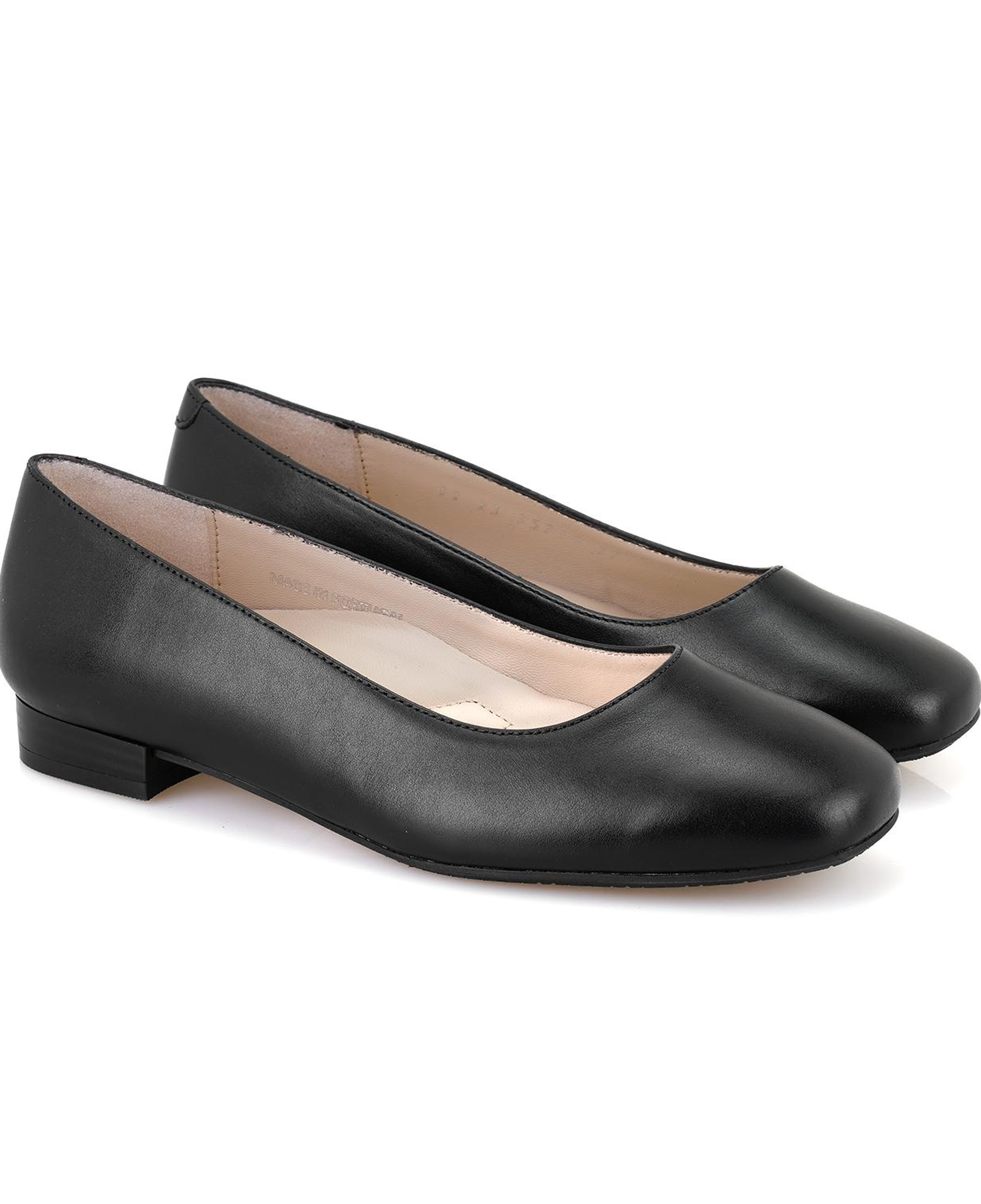 Kadın Siyah DesaComfort Deri Babet