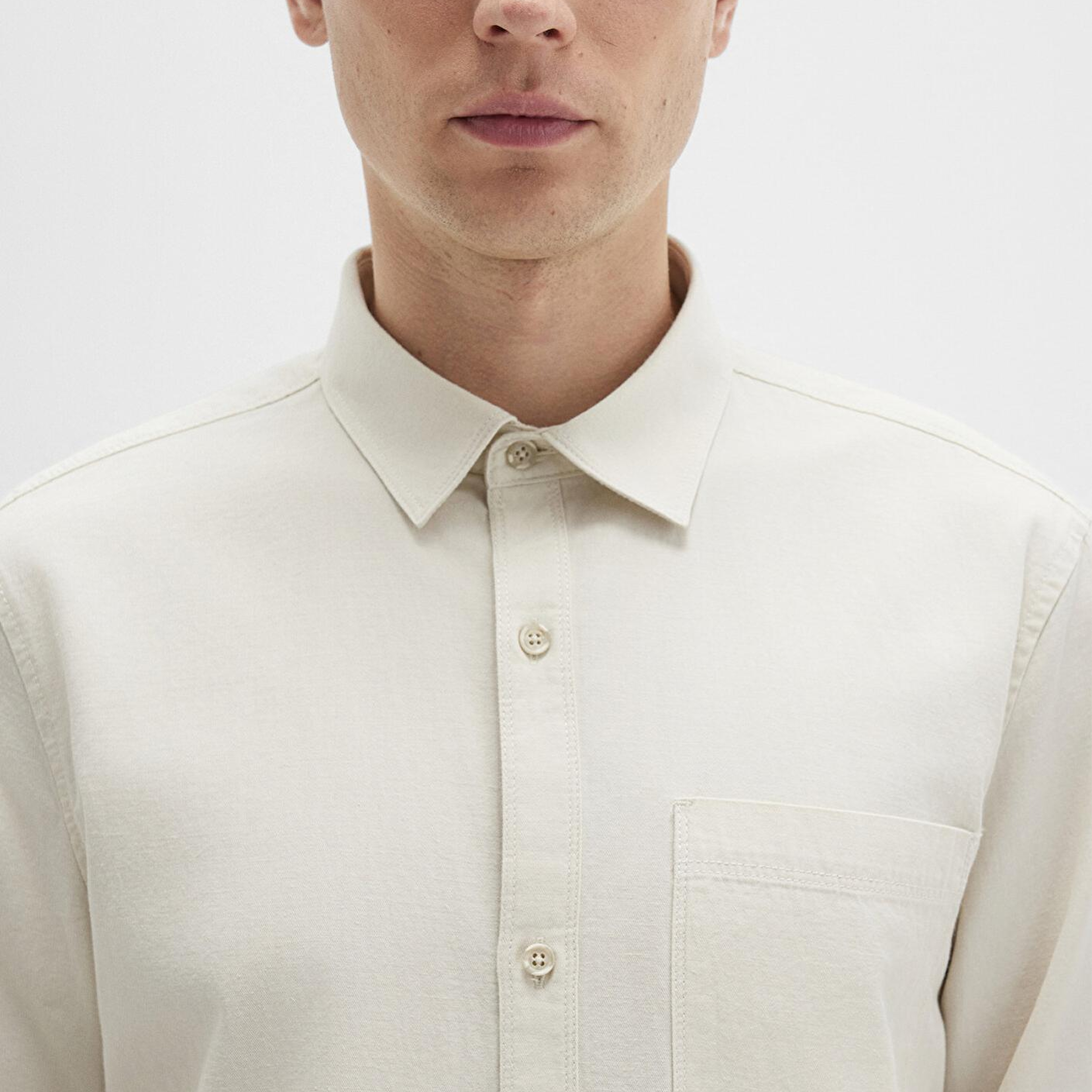 Mavi Bej Cepli Gömlek Regular Fit / Normal Kesim 0211658-70134