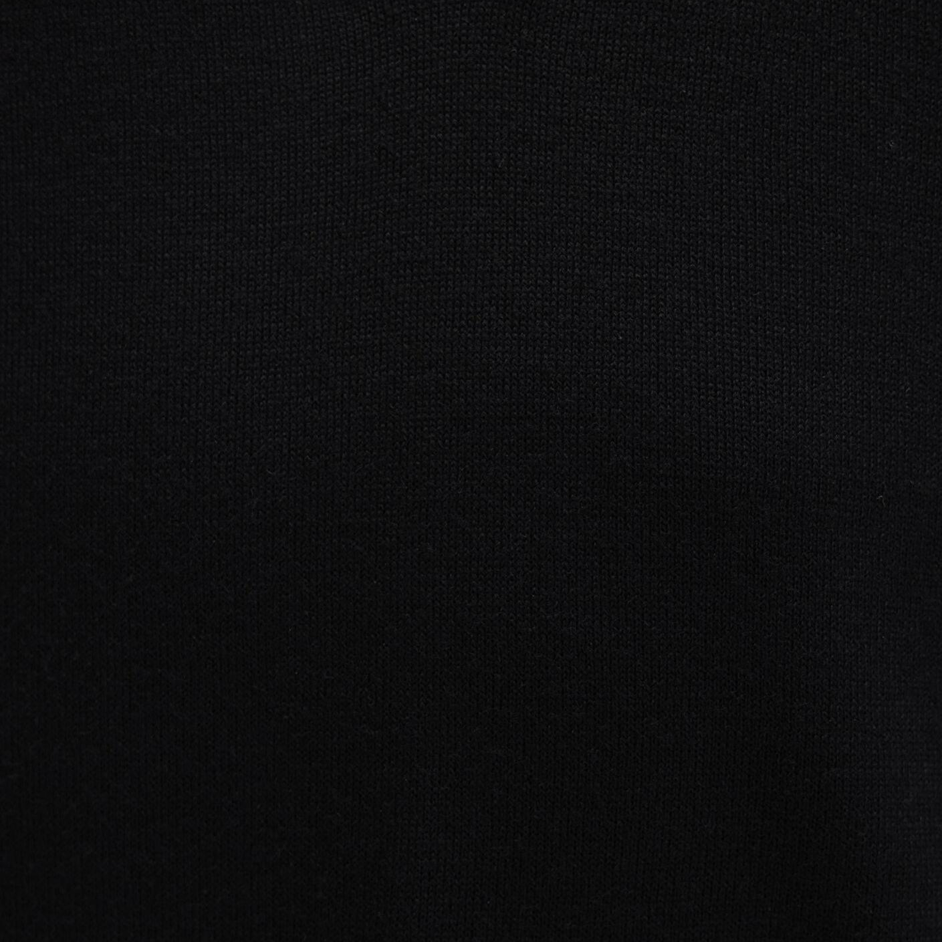 Mavi Düğmeli Siyah Yün Kazak 0710382-900